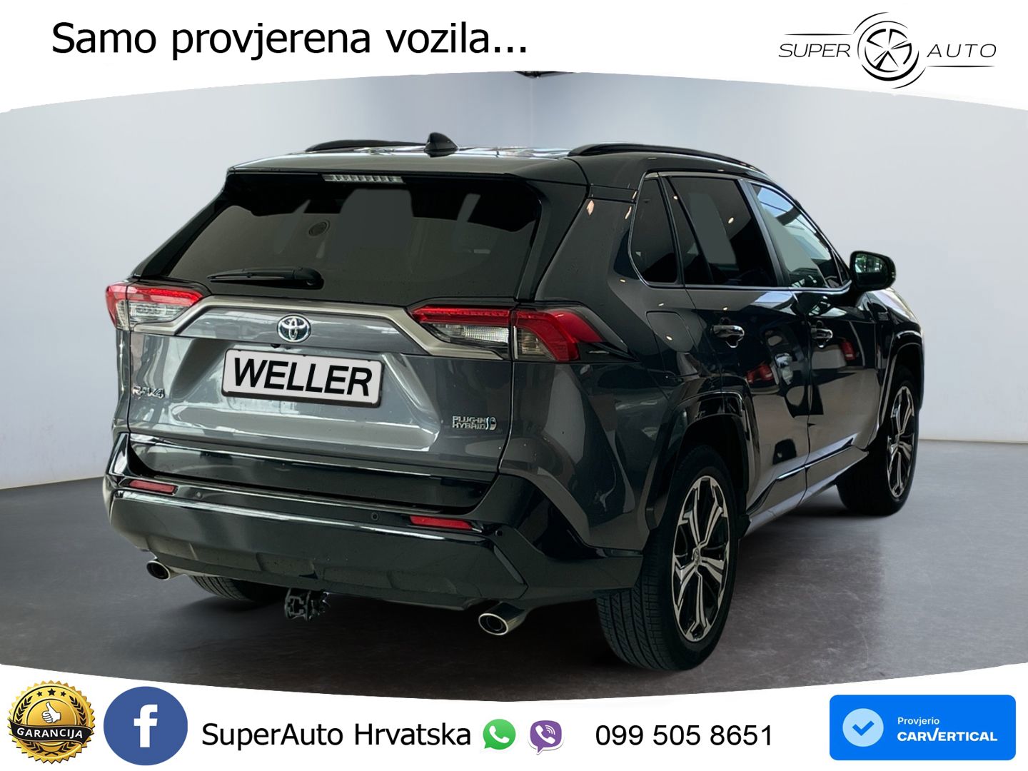Toyota RAV4 2.5 D-4S (306 KS) Hybrid AWD-i e-CVT LED+GR SJED+ACC