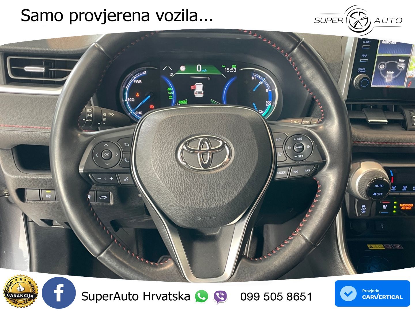 Toyota RAV4 2.5 D-4S (306 KS) Hybrid AWD-i e-CVT LED+GR SJED+ACC