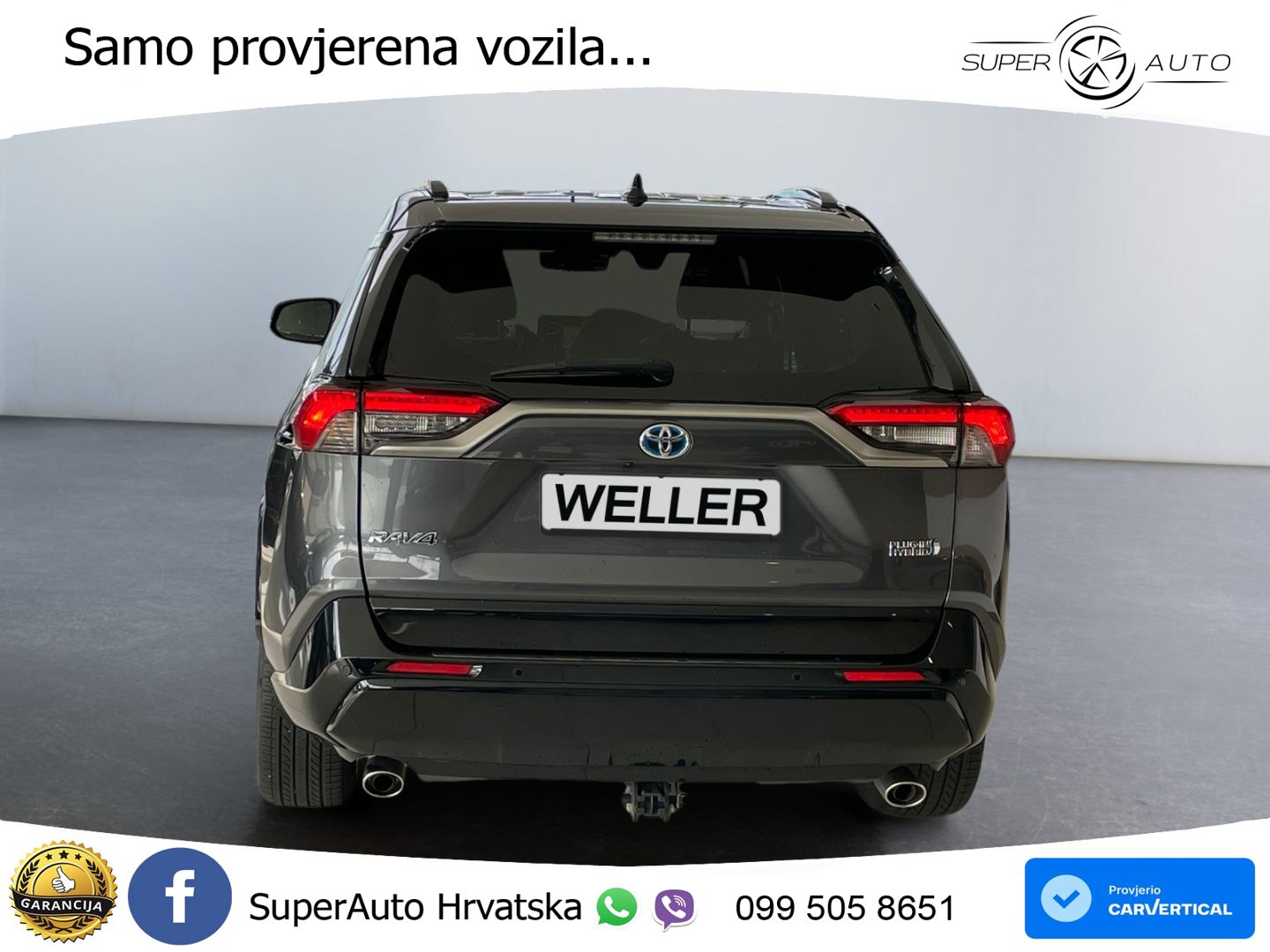Toyota RAV4 2.5 D-4S (306 KS) Hybrid AWD-i e-CVT LED+GR SJED+ACC