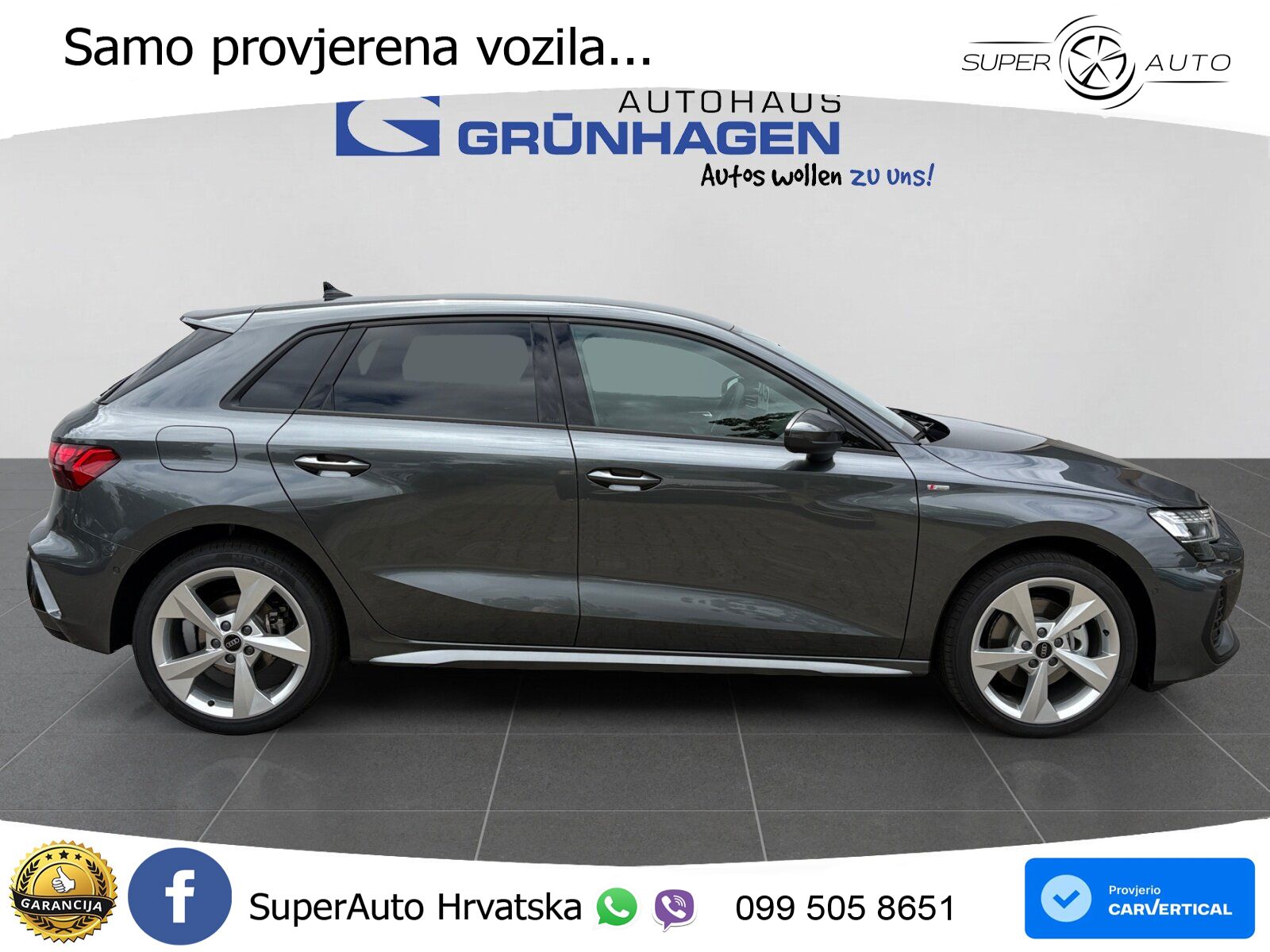 Audi A3 Sportback 40 TFSI (204 KS) quattro S tronic S line