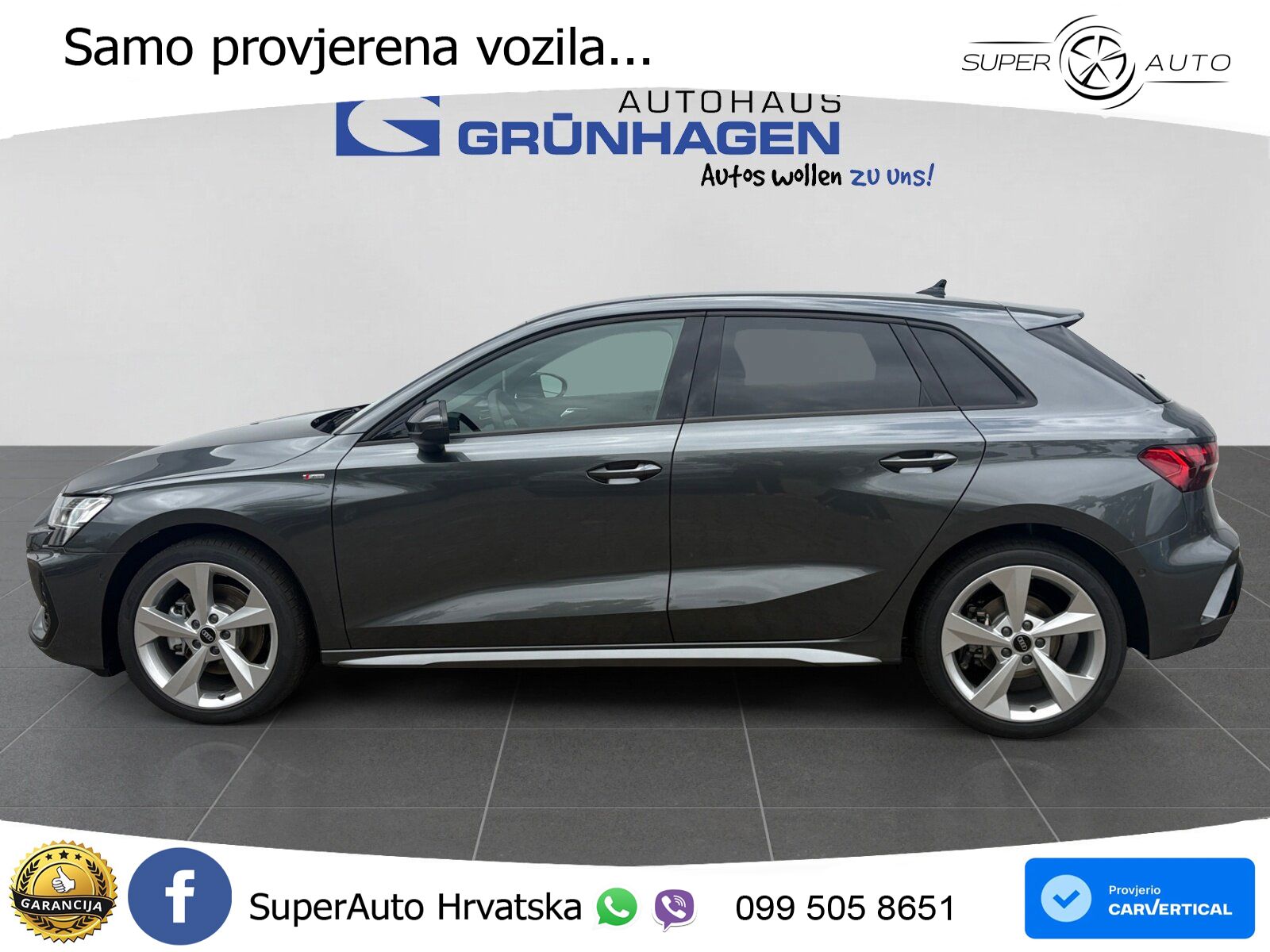 Audi A3 Sportback 40 TFSI (204 KS) quattro S tronic S line
