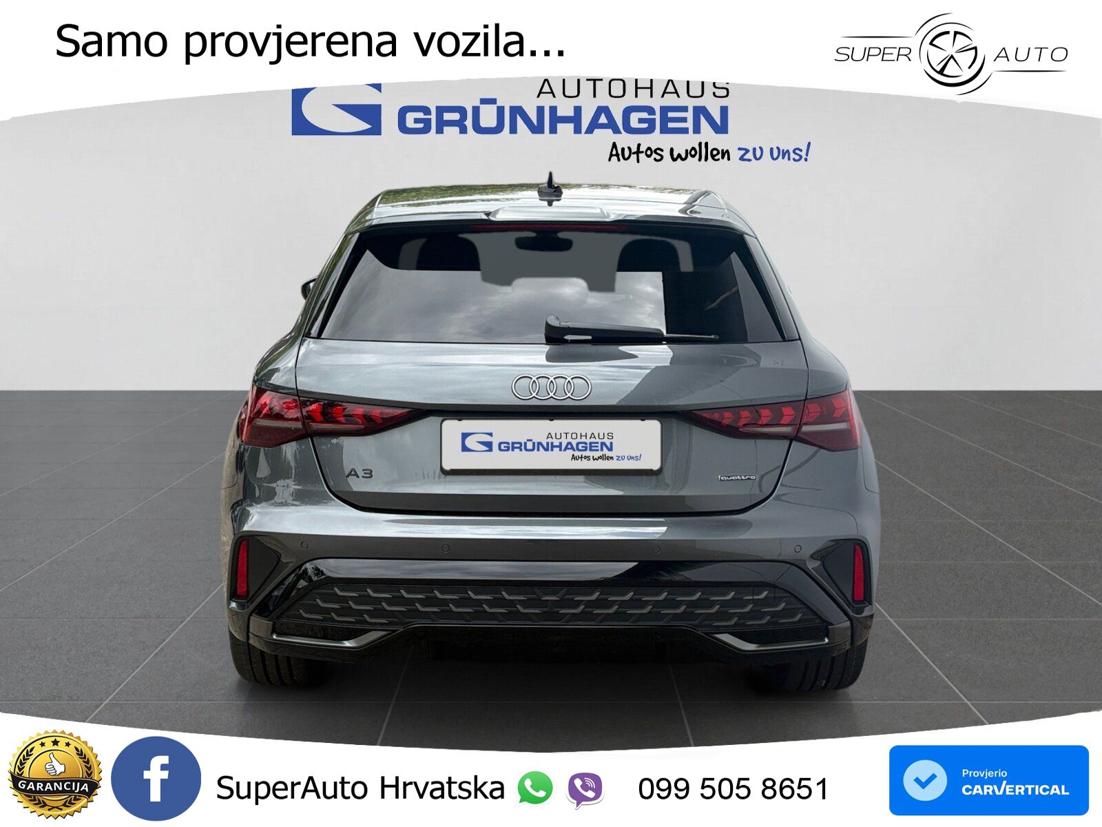 Audi A3 Sportback 40 TFSI (204 KS) quattro S tronic S line