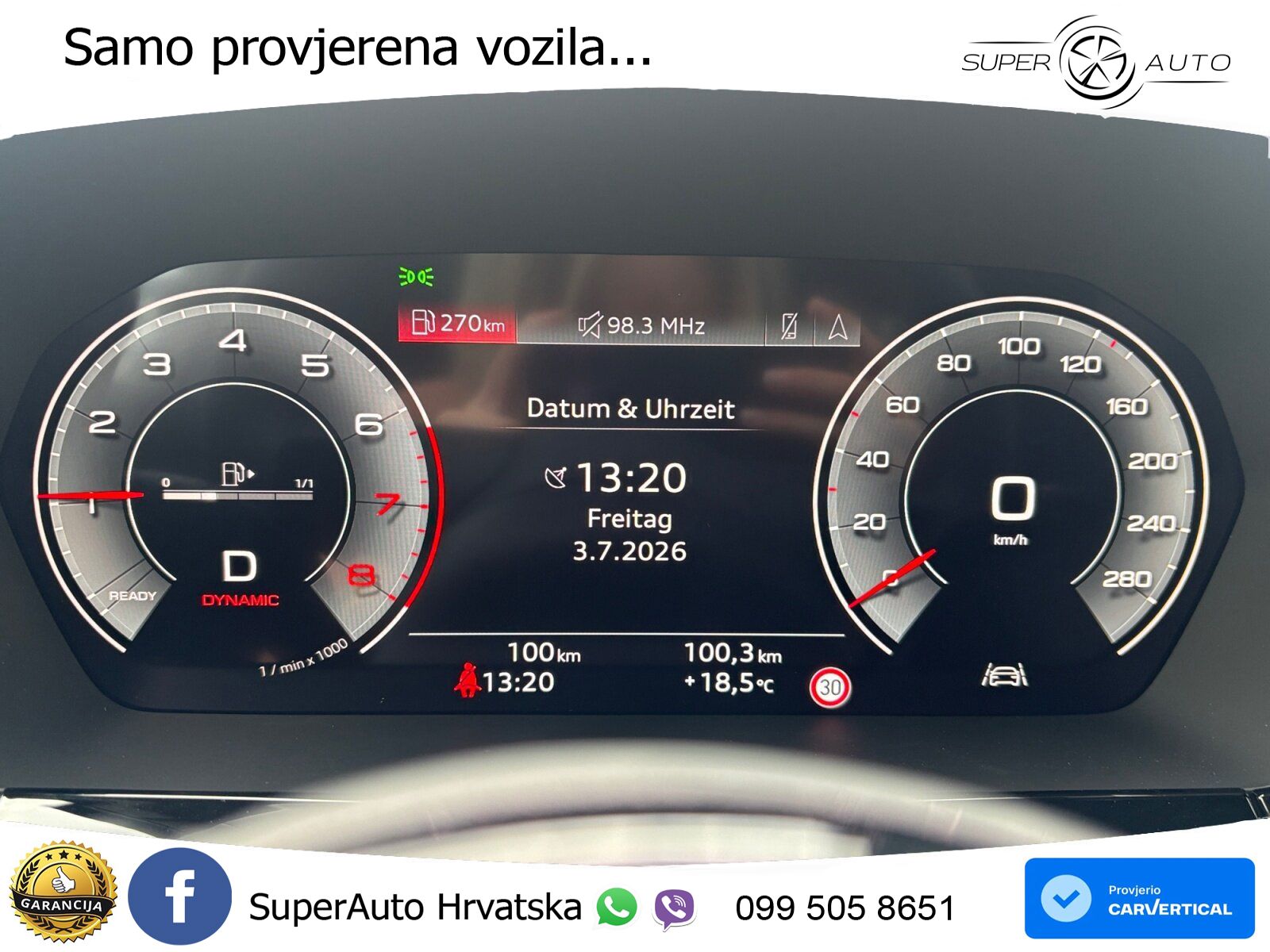 Audi A3 Sportback 40 TFSI (204 KS) quattro S tronic S line
