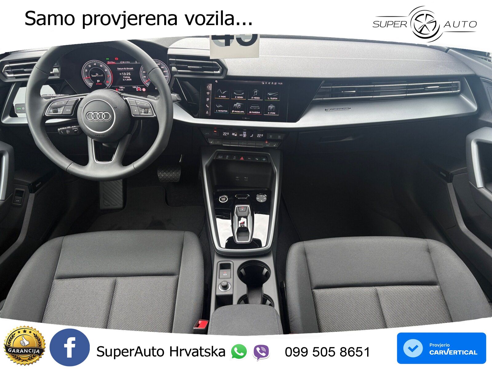 Audi A3 Sportback 40 TFSI (204 KS) quattro S tronic S line