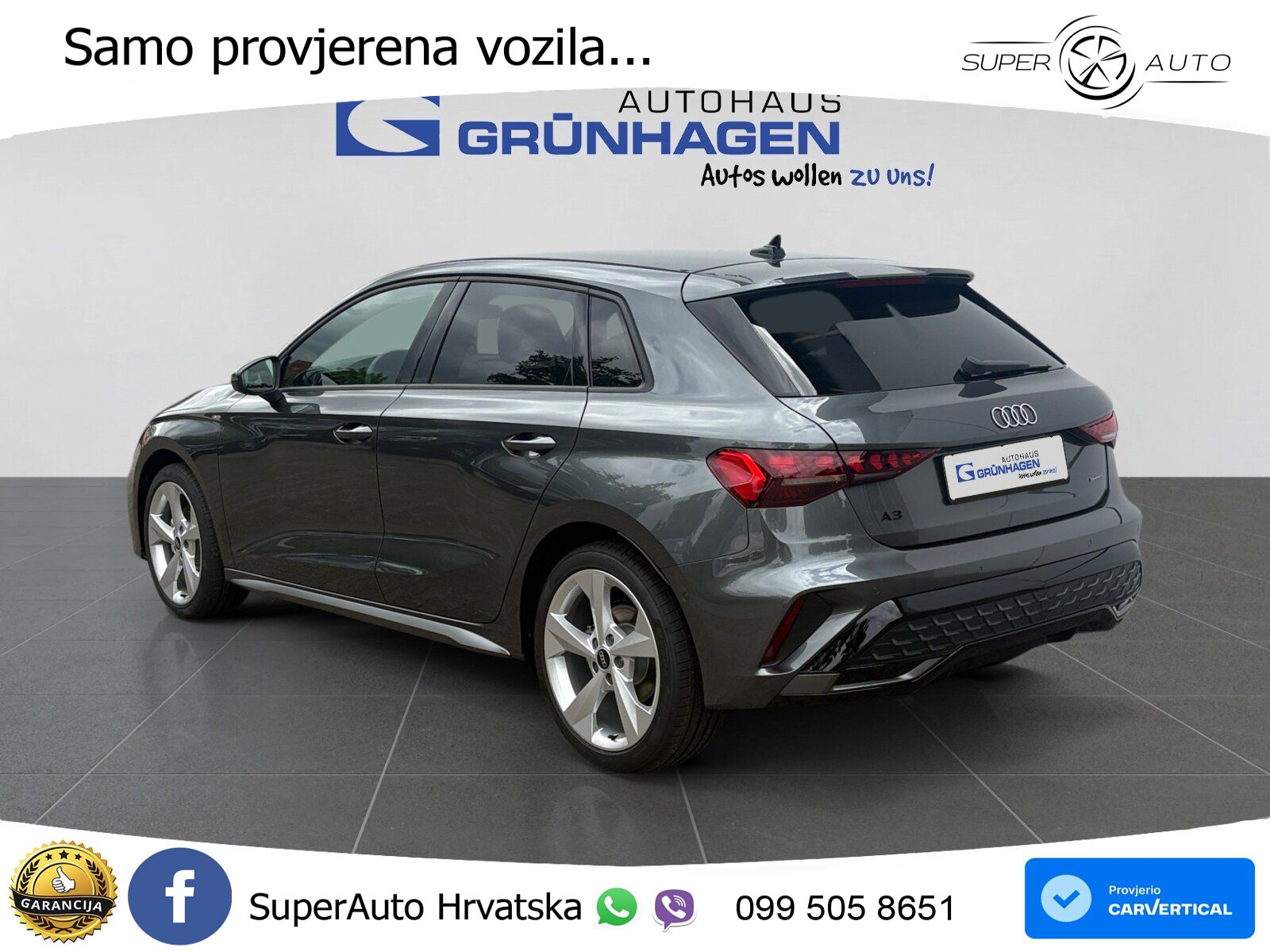 Audi A3 Sportback 40 TFSI (204 KS) quattro S tronic S line