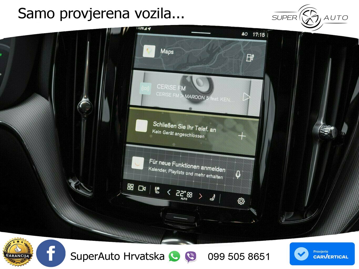 Volvo XC60 T6 AWD Geartronic ACC+GR SJED+360+PANO