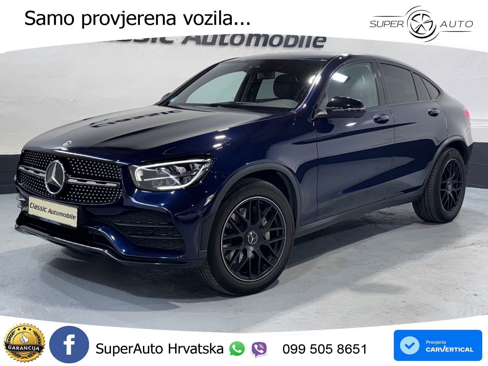 Mercedes GLC Coupe 400d (330 KS) 4MATIC 9G-TRONIC AMG LED+GR SJED+ACC