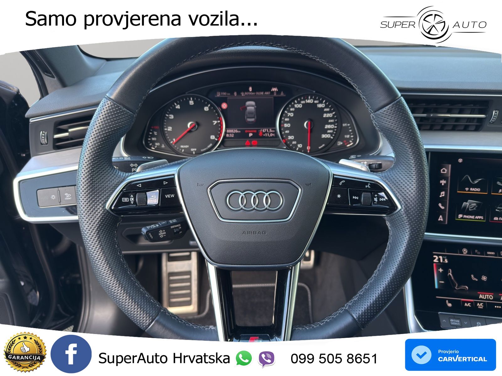 Audi A6 45 TFSI (265 KS) quattro ultra S tronic S line LED+GR SJED+ACC