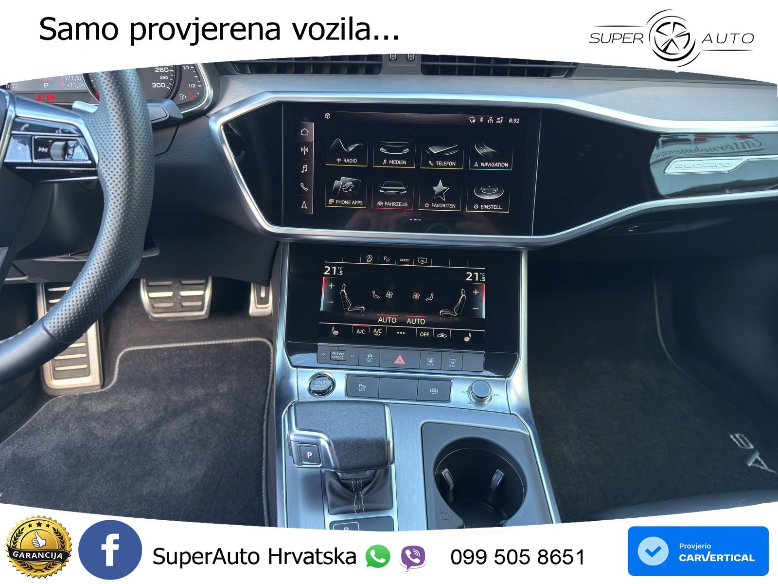 Audi A6 45 TFSI (265 KS) quattro ultra S tronic S line LED+GR SJED+ACC