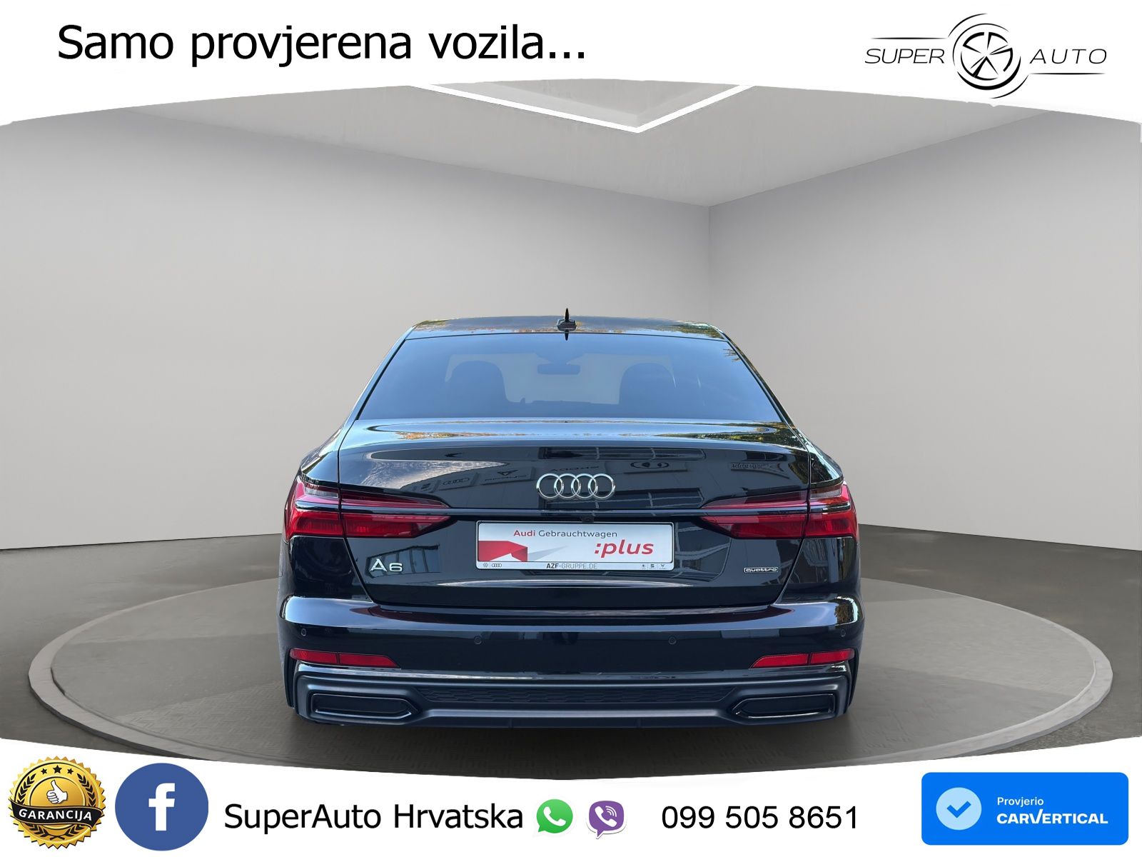 Audi A6 45 TFSI (265 KS) quattro ultra S tronic S line LED+GR SJED+ACC