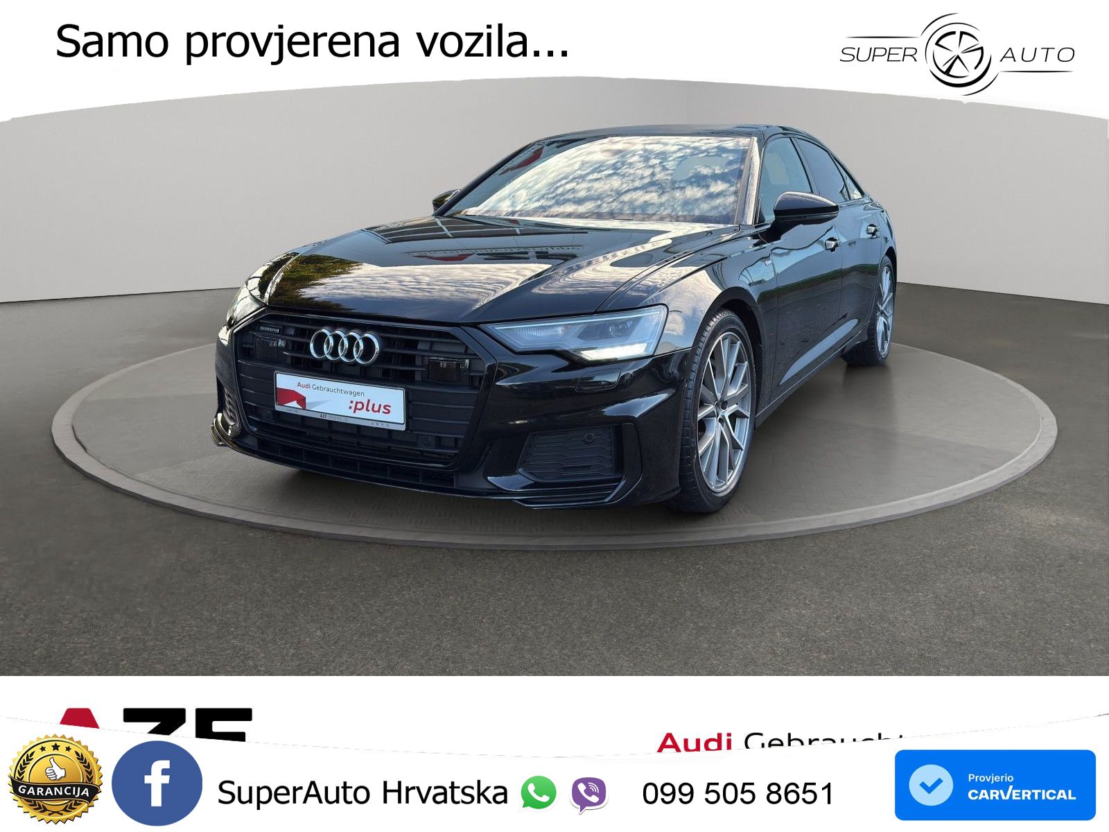 Audi A6 45 TFSI (265 KS) quattro ultra S tronic S line LED+GR SJED+ACC