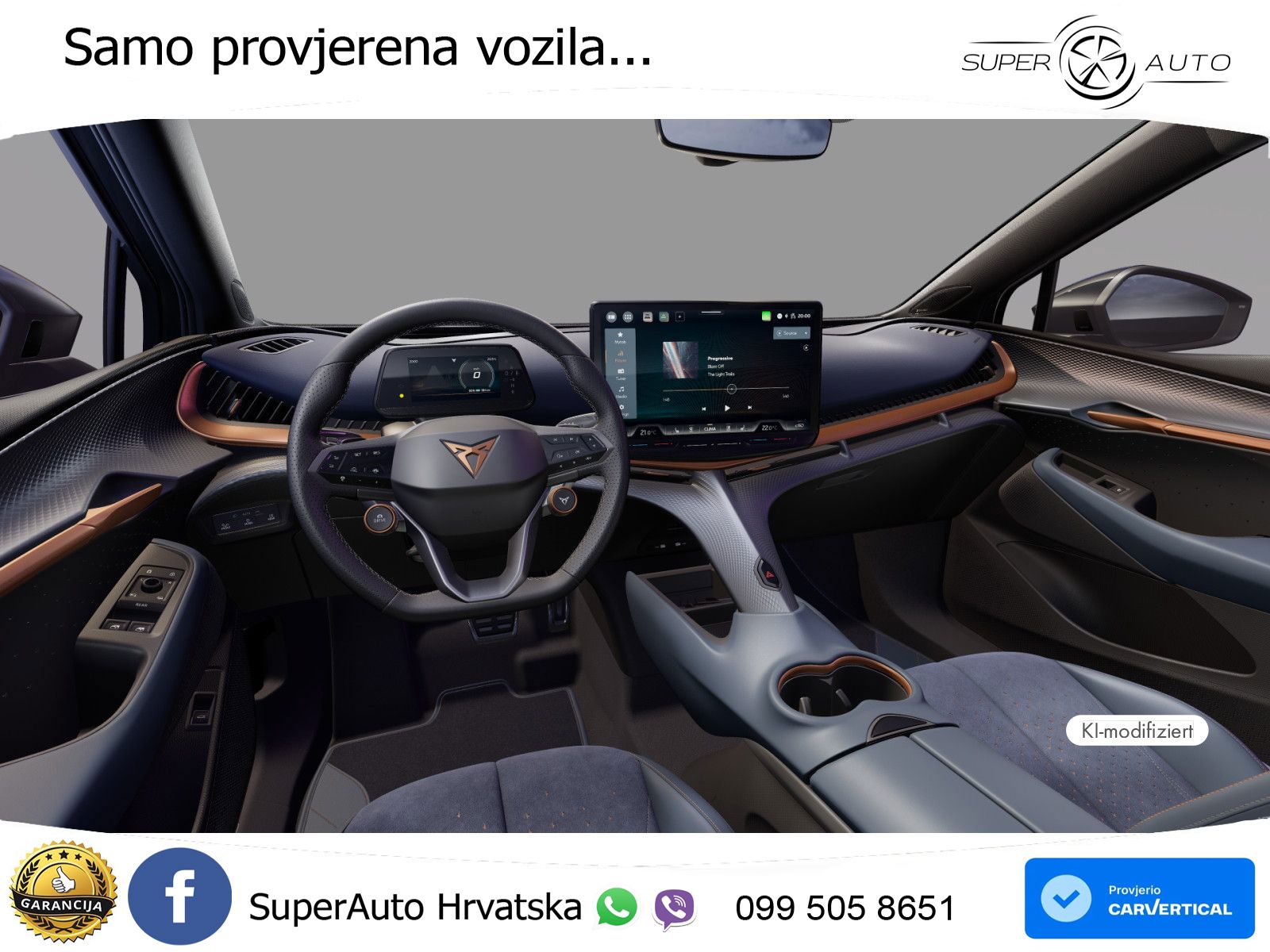Cupra Tavascan 82 kWh (286 KS) LED+GR SJED+ACC