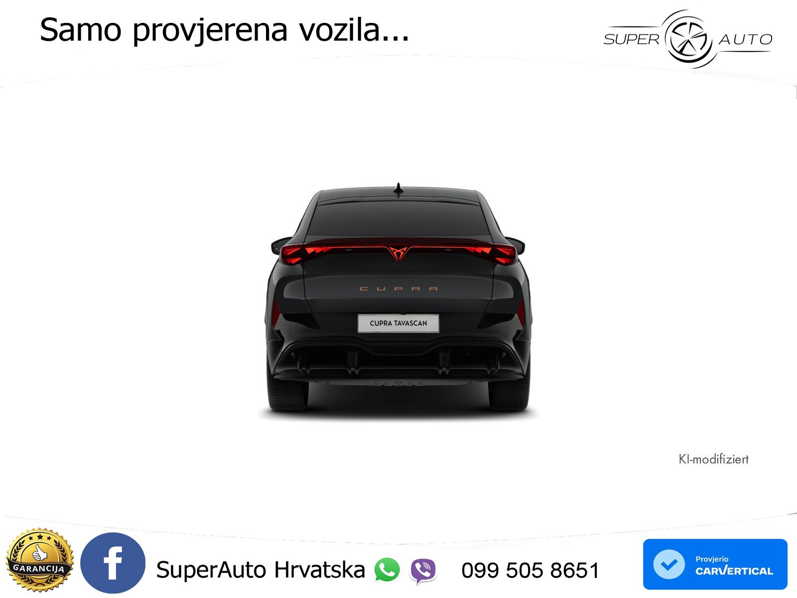 Cupra Tavascan 82 kWh (286 KS) LED+GR SJED+ACC