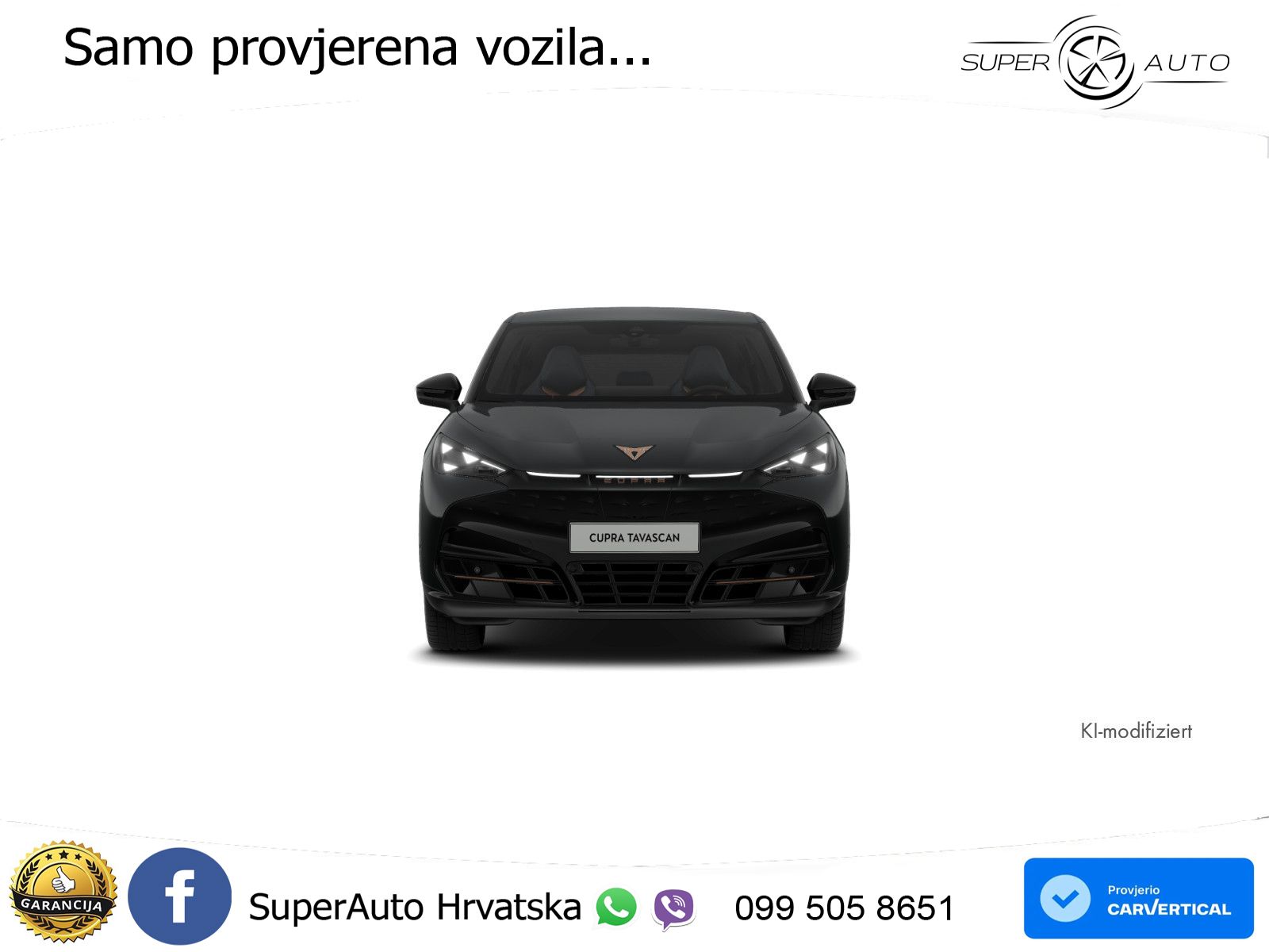 Cupra Tavascan 82 kWh (286 KS) LED+GR SJED+ACC