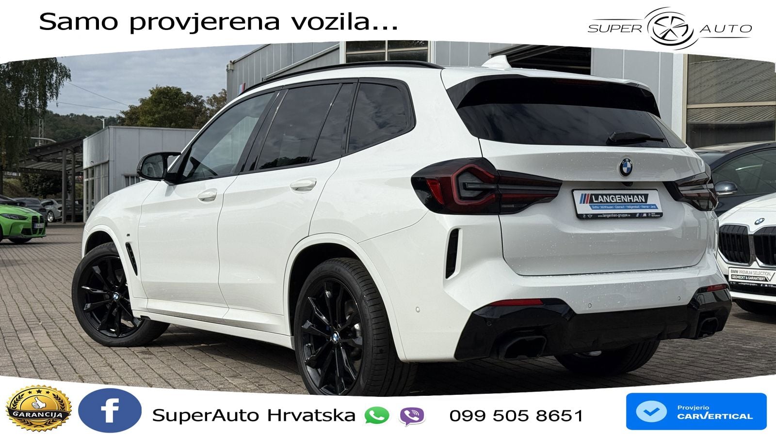 BMW X3 M40d xDrive Steptronic ACC+HEAD+4xGR SJED+360+PANO