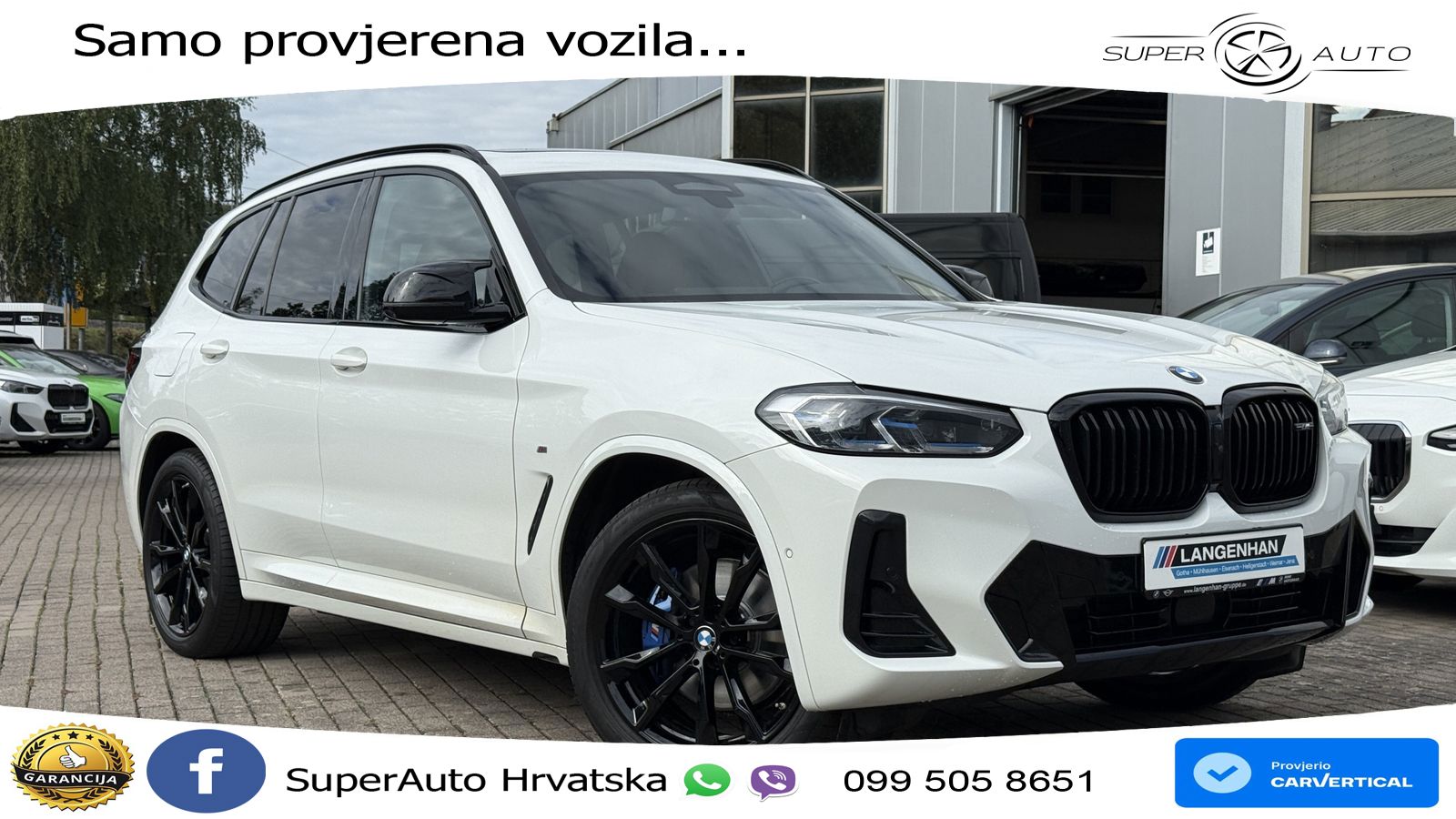 BMW X3 M40d xDrive Steptronic ACC+HEAD+4xGR SJED+360+PANO