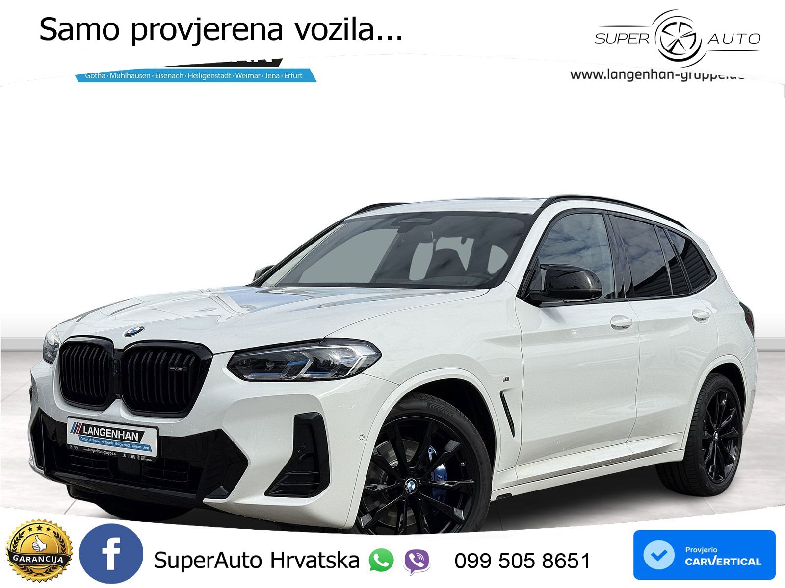 BMW X3 M40d xDrive Steptronic ACC+HEAD+4xGR SJED+360+PANO