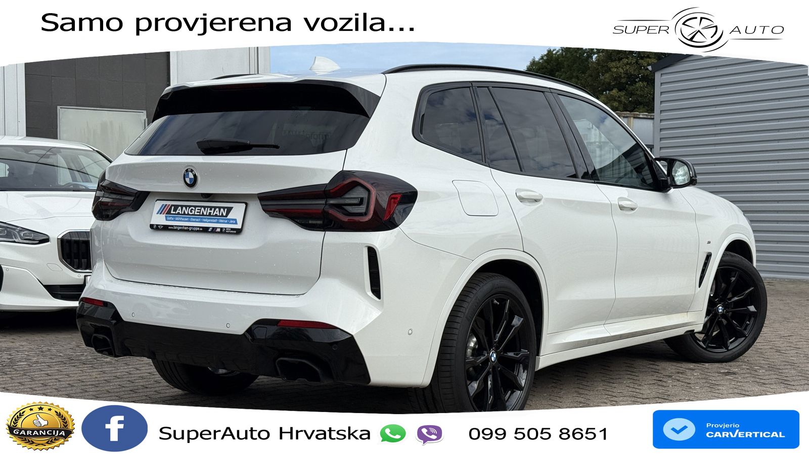 BMW X3 M40d xDrive Steptronic ACC+HEAD+4xGR SJED+360+PANO