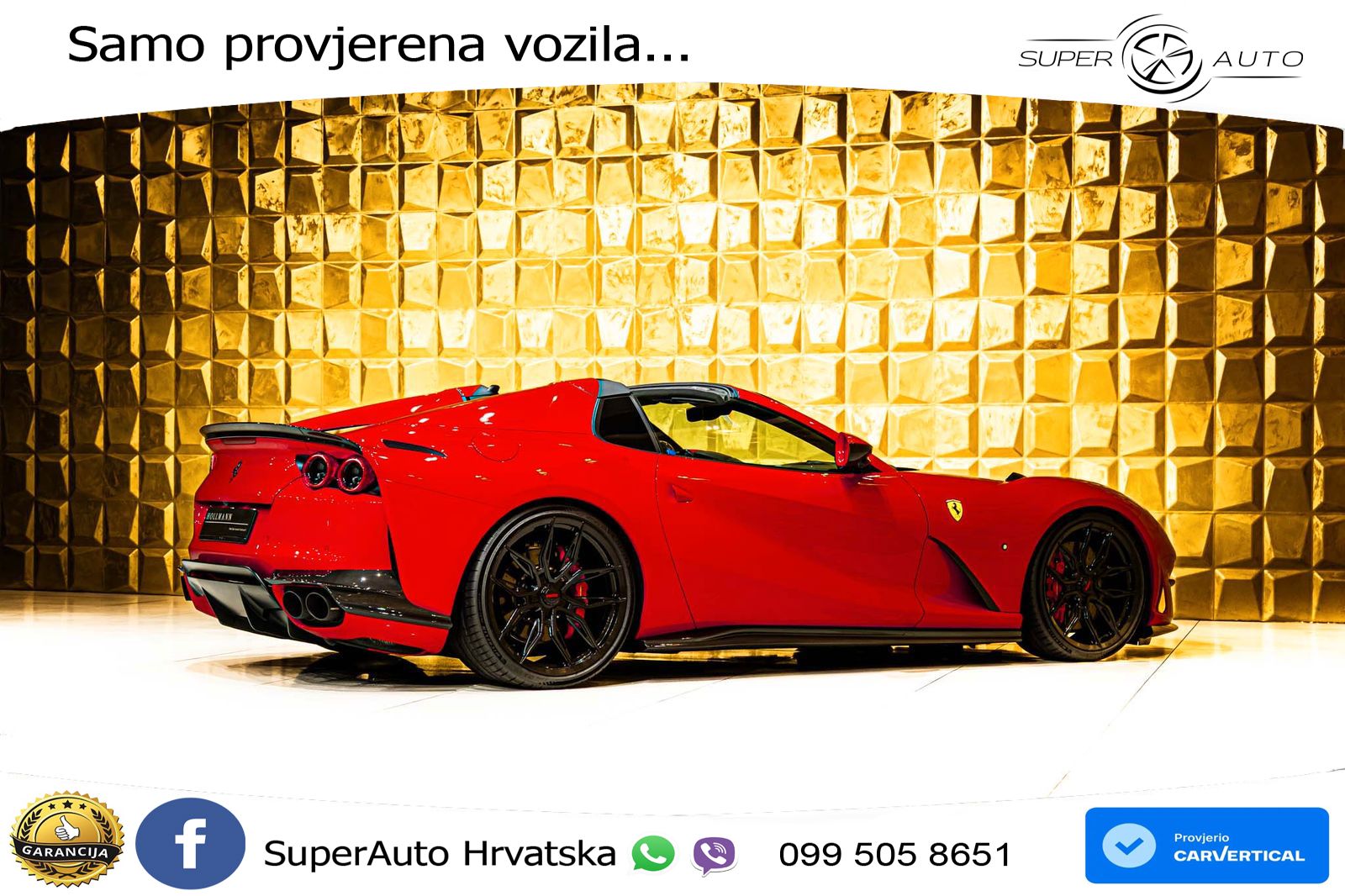 Ferrari 812 GTS 6.5 V12 (800 KS) DCT