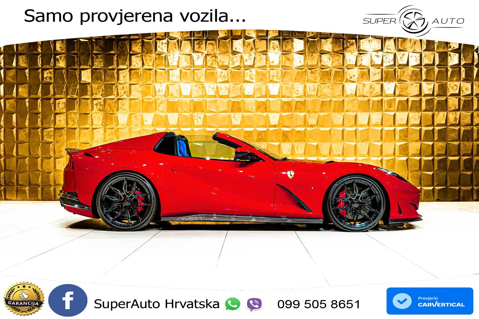 Ferrari 812 GTS 6.5 V12 (800 KS) DCT