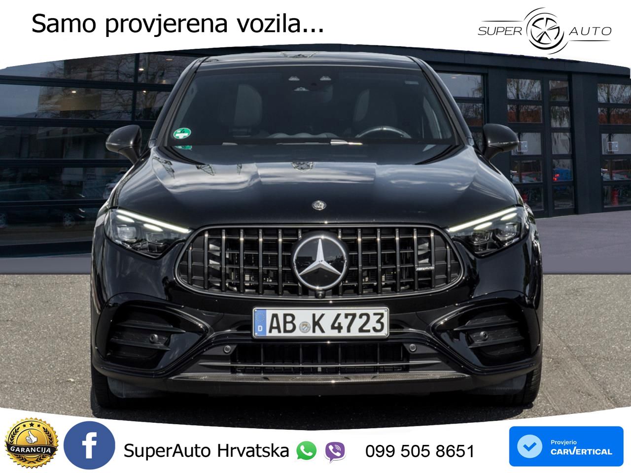 Mercedes GLC Coupe AMG 53 (449 KS) 4MATIC+ AMG SPEEDSHIFT TCT 9G ACC+HEAD+GR SJED+360+PANO
