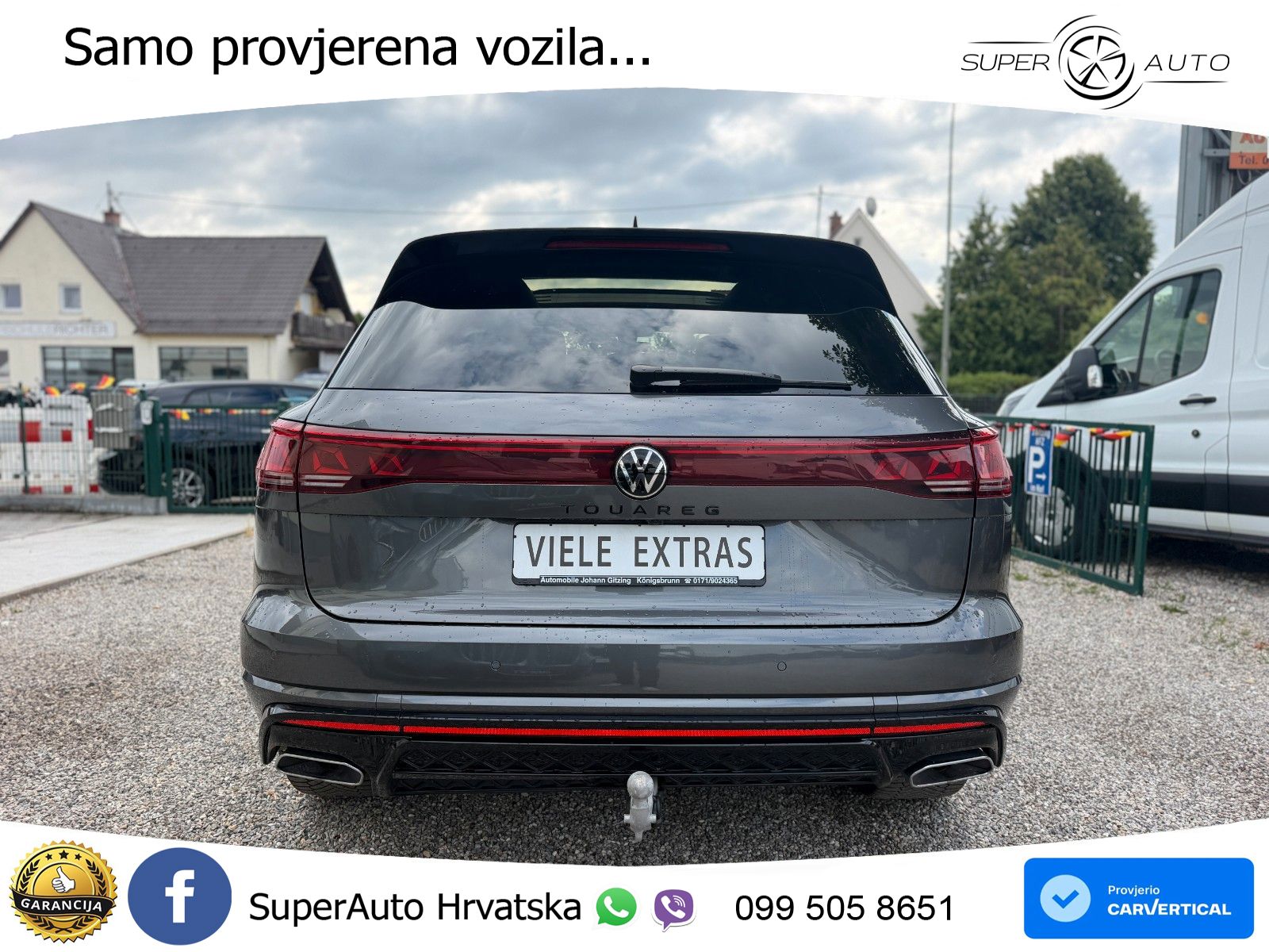 Volkswagen Touareg 3.0 V6 TDI (286 KS) 4MOTION Tiptronic LED+GR SJED+ACC