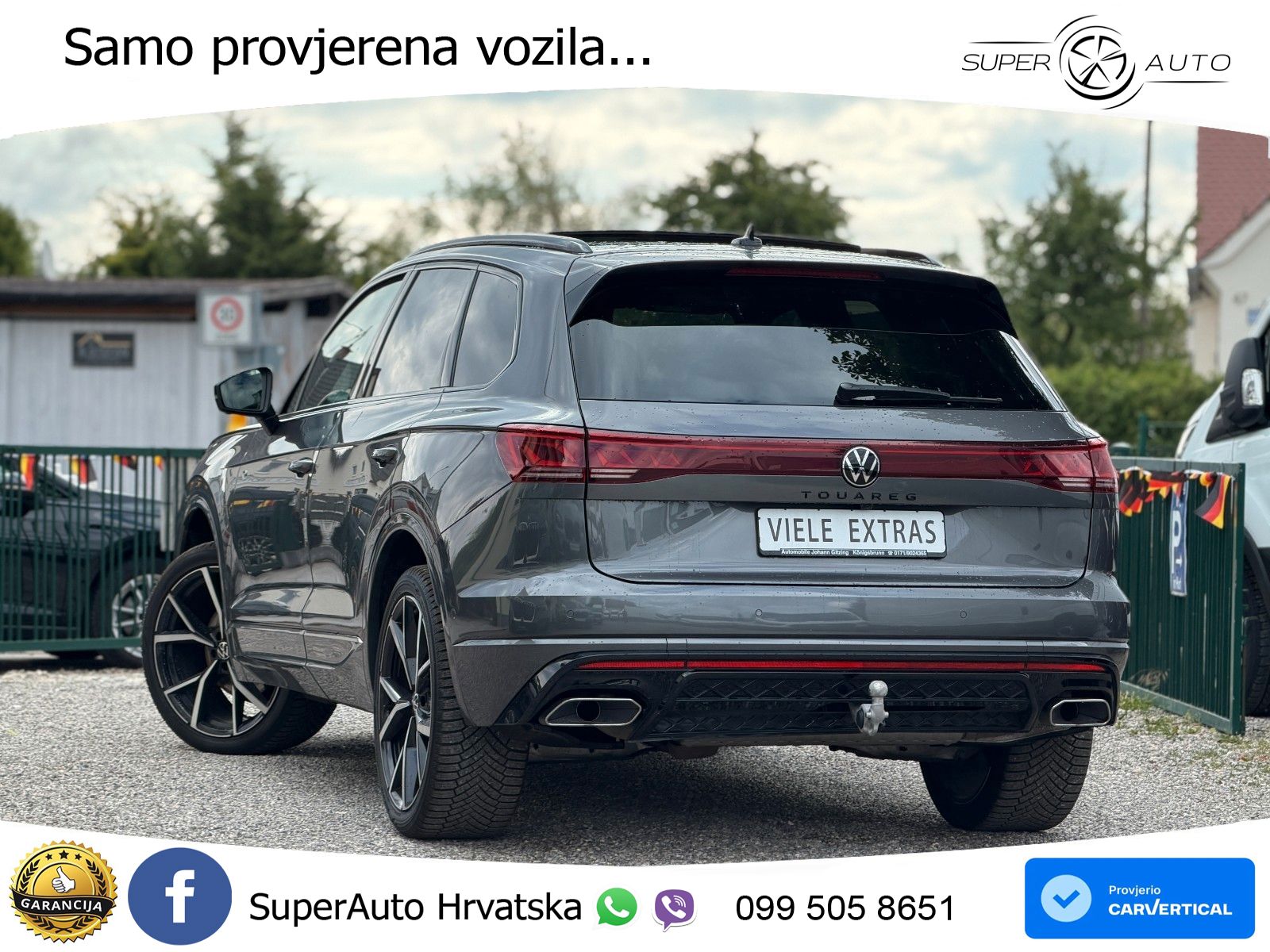 Volkswagen Touareg 3.0 V6 TDI (286 KS) 4MOTION Tiptronic LED+GR SJED+ACC