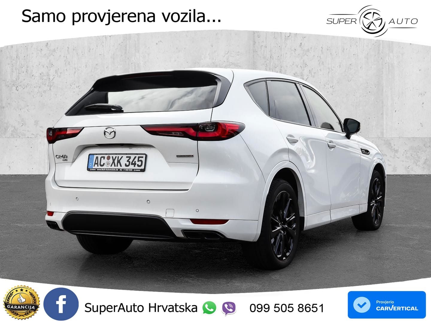 Mazda CX-60 3.3 e-Skyactiv D (254 KS) AWD Automatic MATRIX+GR SJED+KAM