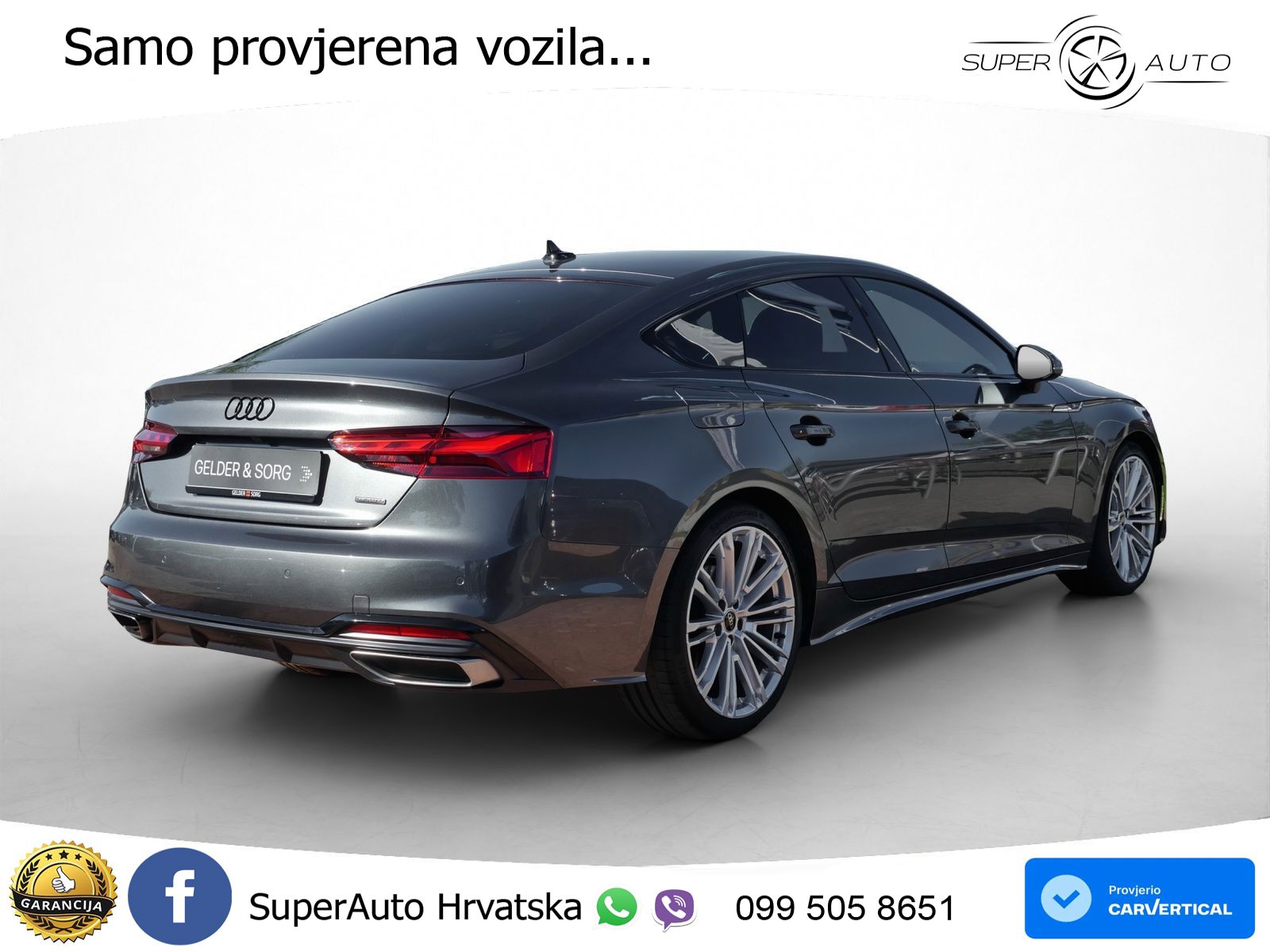 Audi A5 Sportback 40 TDI (204 KS) quattro S tronic S line