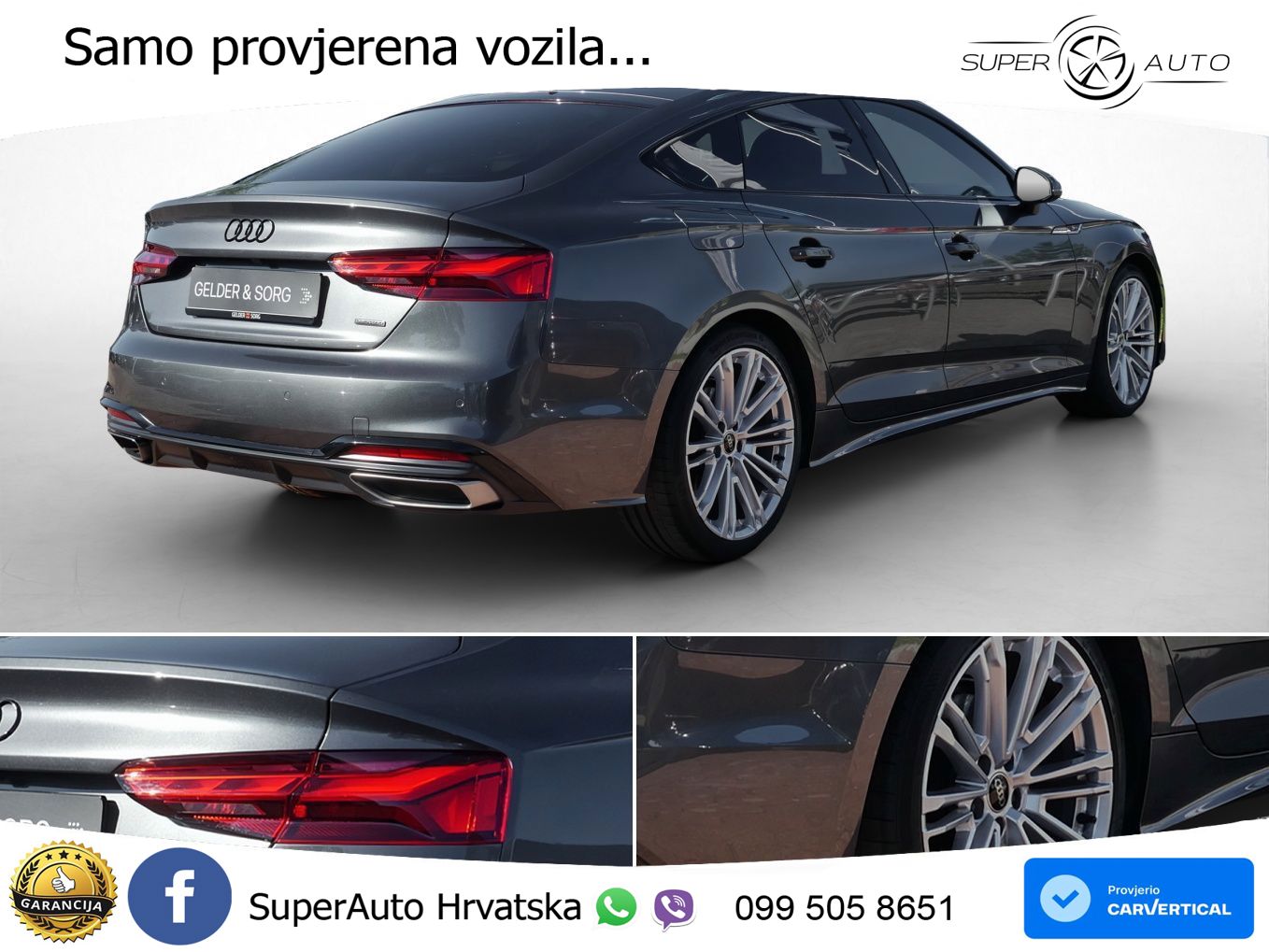 Audi A5 Sportback 40 TDI (204 KS) quattro S tronic S line