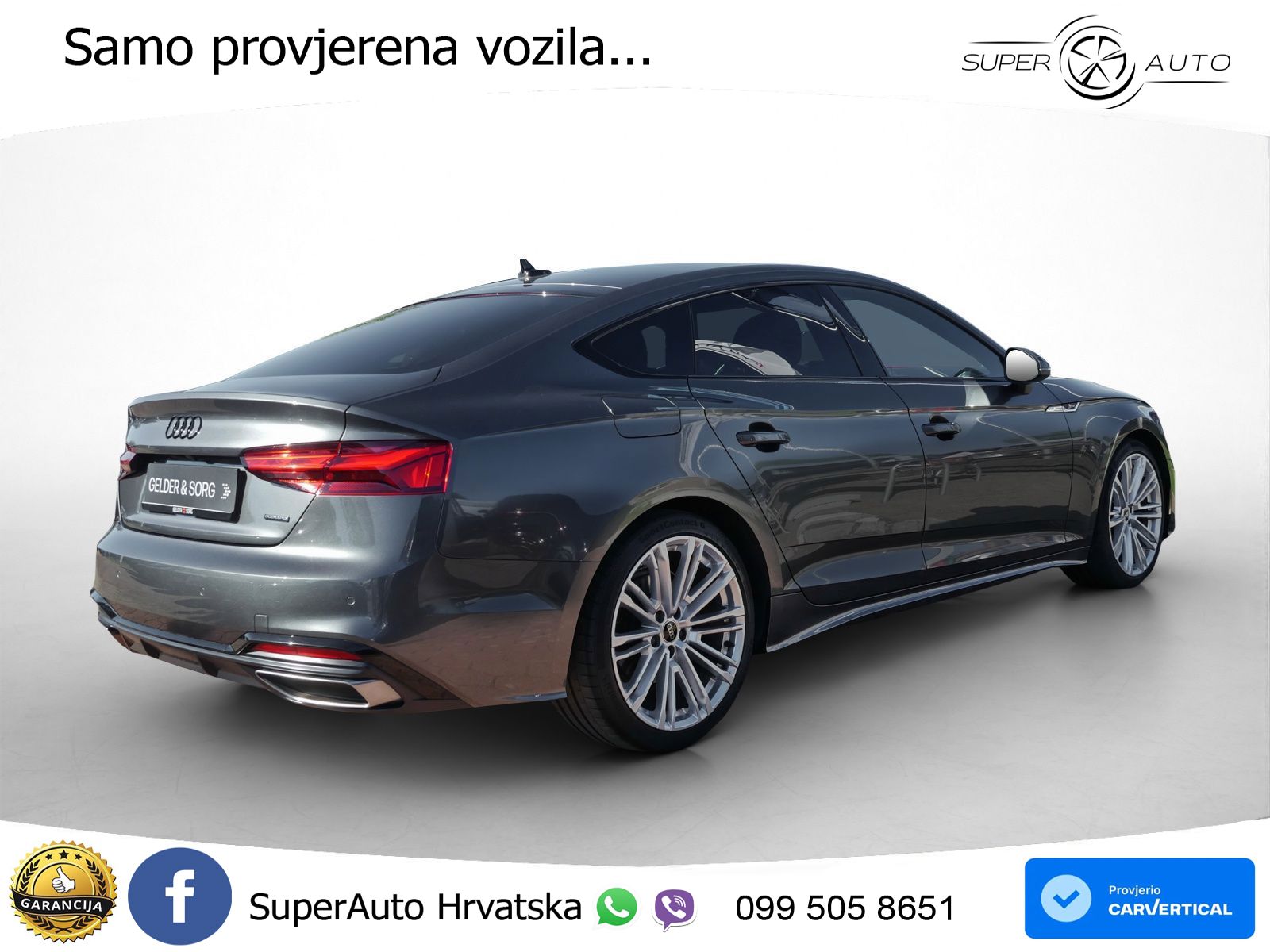 Audi A5 Sportback 40 TDI (204 KS) quattro S tronic S line