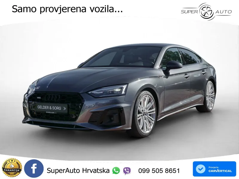 Audi A5 Sportback 40 TDI (204 KS) quattro S tronic S line