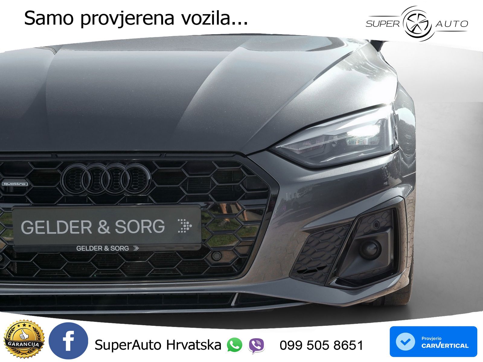 Audi A5 Sportback 40 TDI (204 KS) quattro S tronic S line