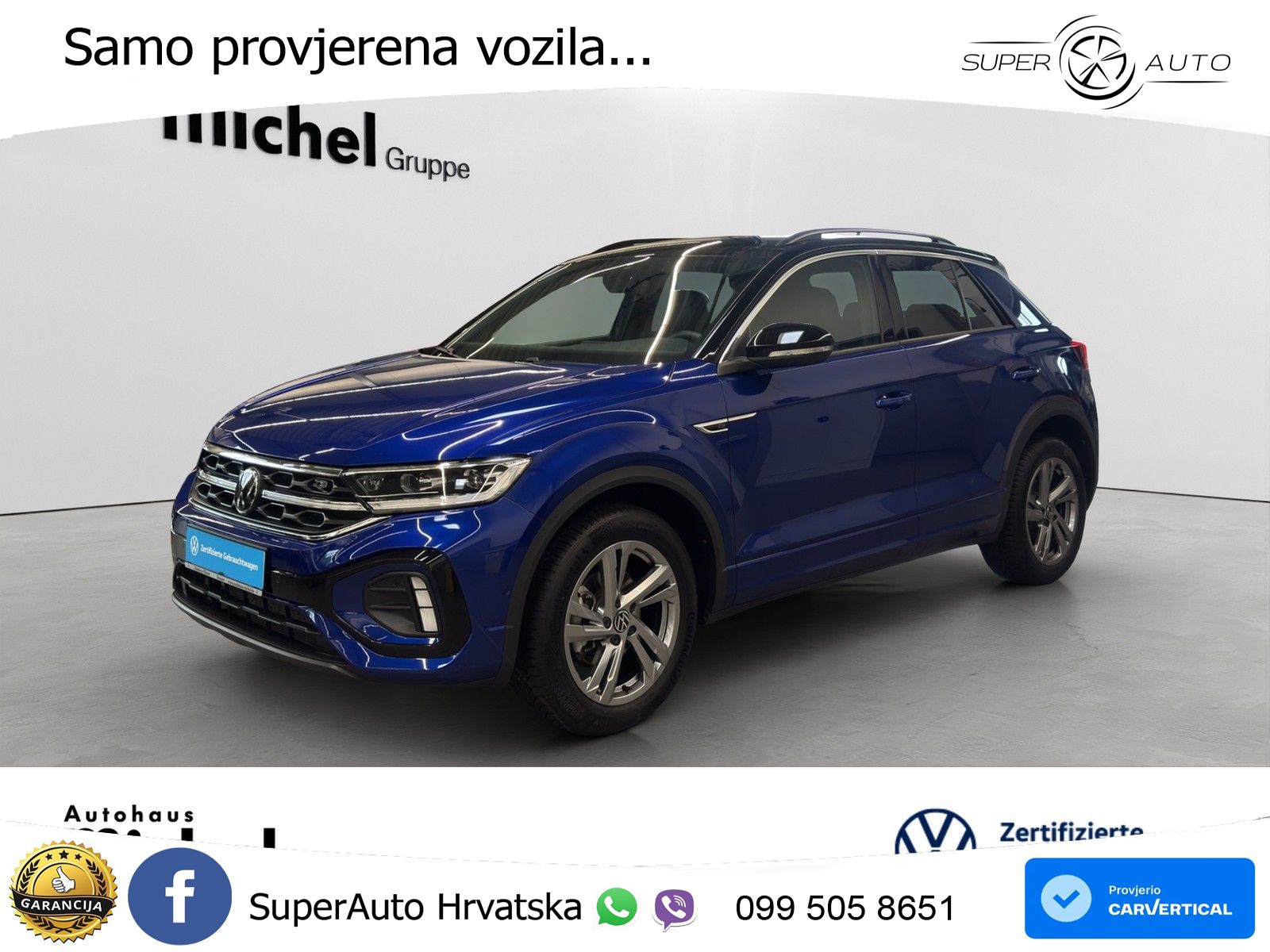 Volkswagen T-Roc 1.5 TSI (150 KS) DSG LED+GR SJED+ACC