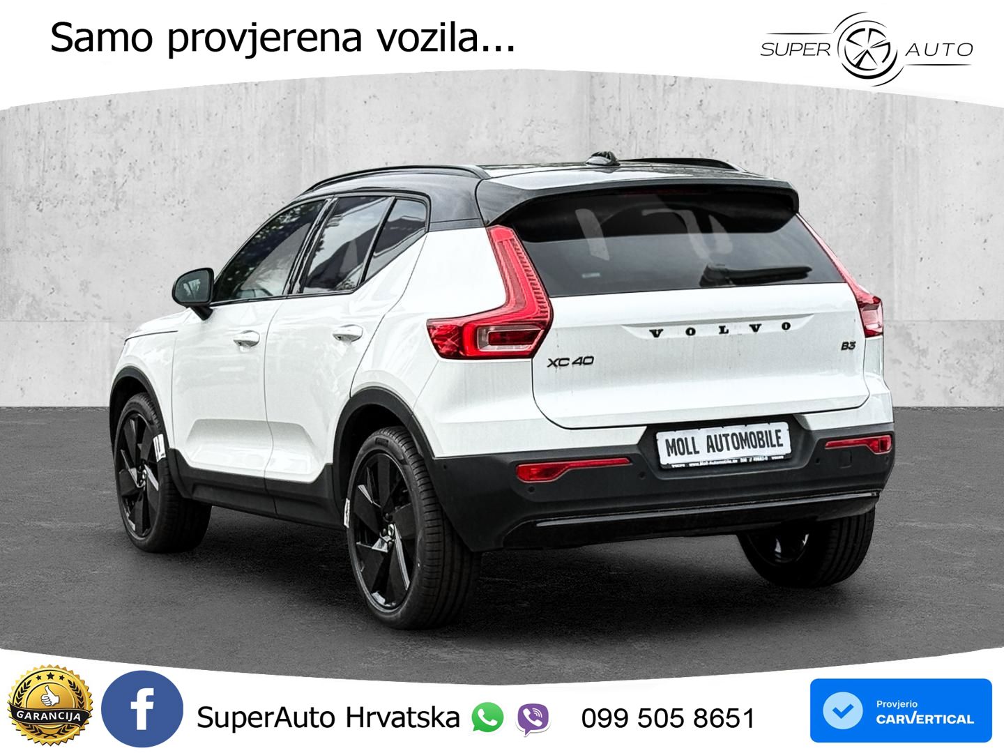 Volvo XC40 2.0 B3 163 KS Automatic LED+GR SJED+ACC