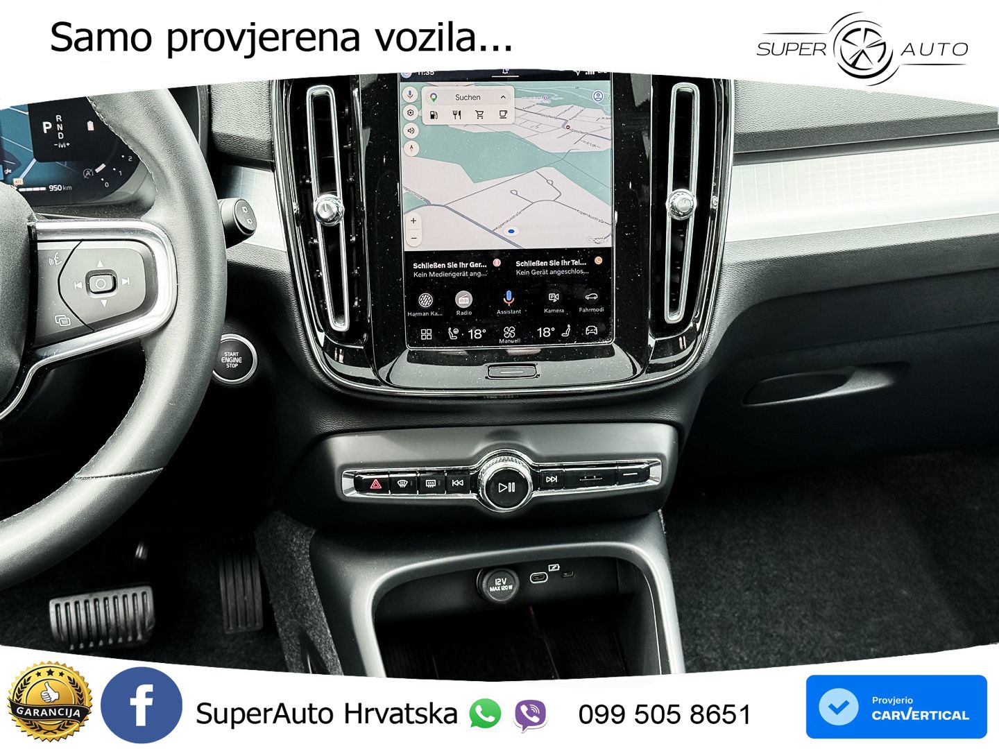 Volvo XC40 2.0 B3 163 KS Automatic LED+GR SJED+ACC