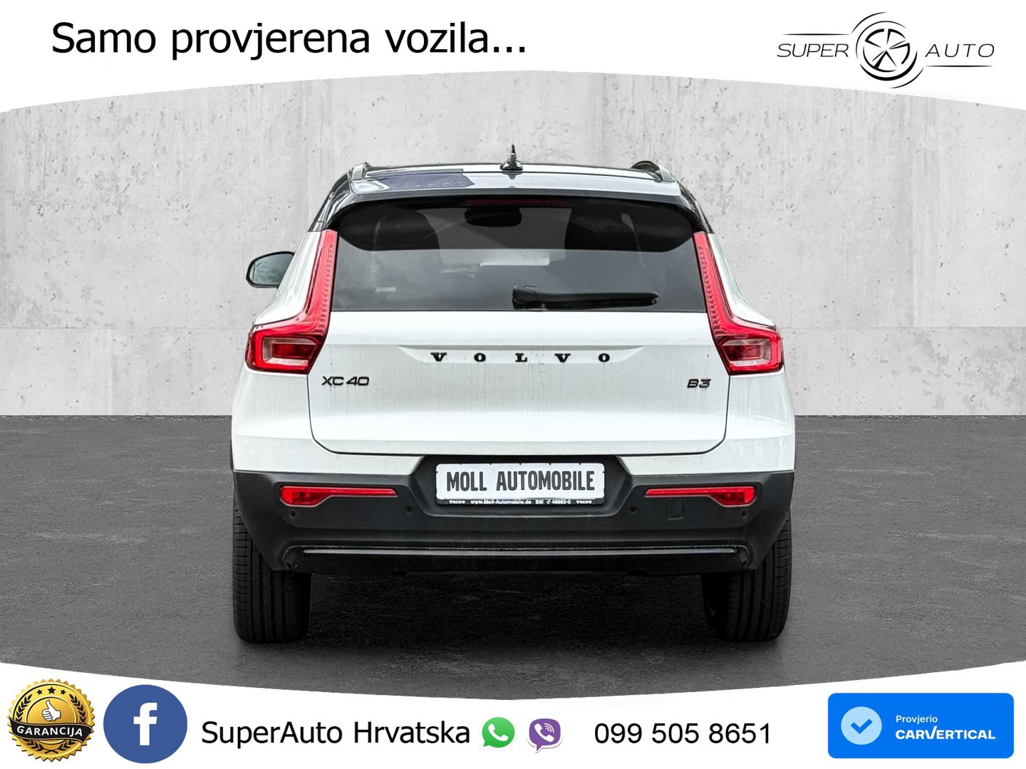 Volvo XC40 2.0 B3 163 KS Automatic LED+GR SJED+ACC