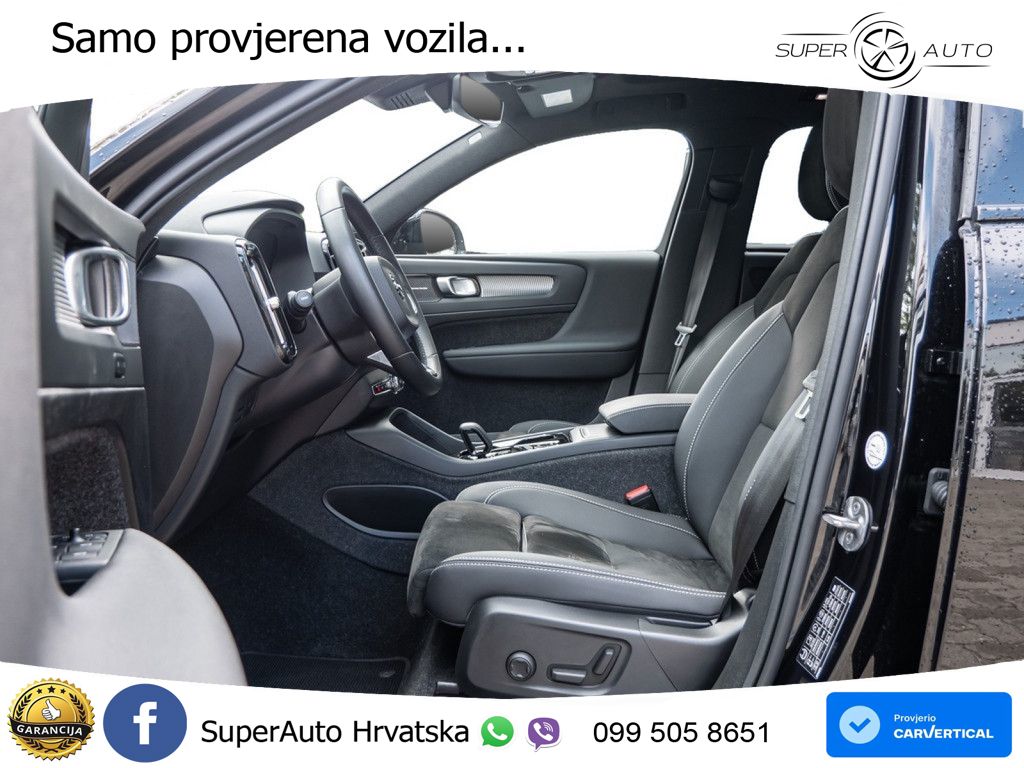 Volvo XC40 2.0 B3 163 KS Automatic ACC+GR SJED+360+PANO