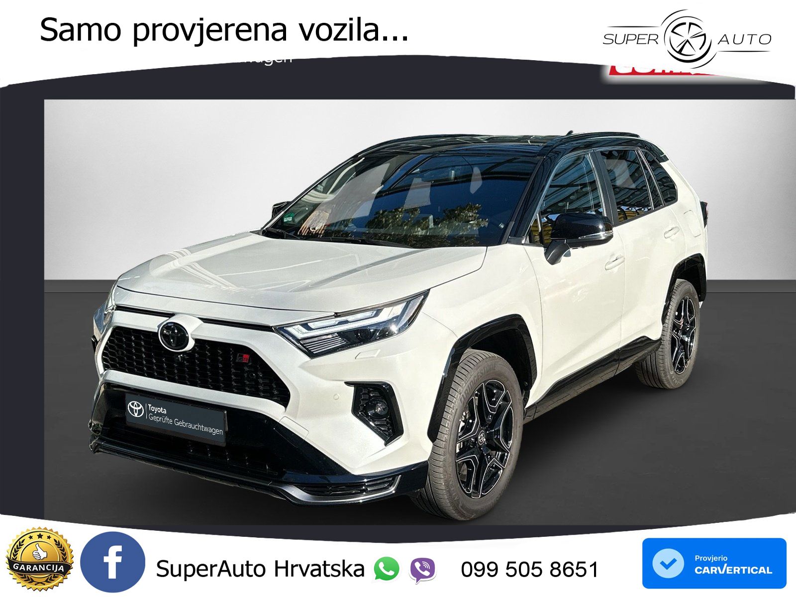 Toyota RAV4 2.5 (306 KS) Hybrid AWD-i eCVT GR Sport LED+GR SJED+ACC