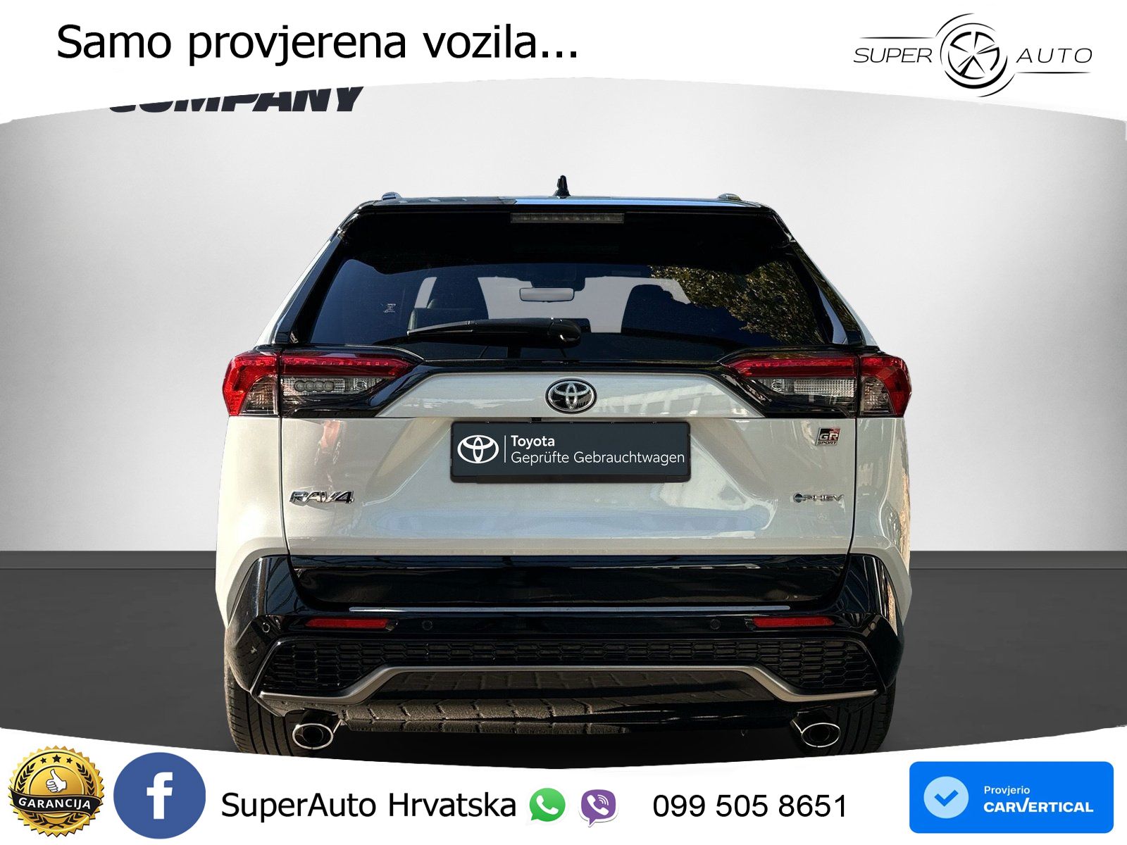 Toyota RAV4 2.5 (306 KS) Hybrid AWD-i eCVT GR Sport LED+GR SJED+ACC