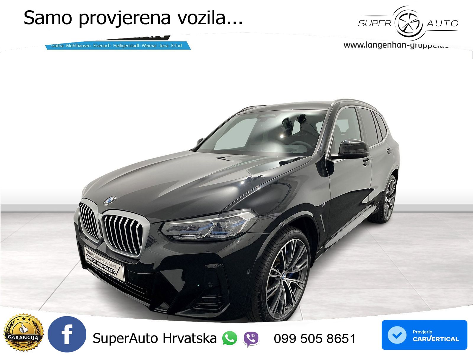 BMW X3 30d xDrive Steptronic M Sport LED+GR SJED+ACC