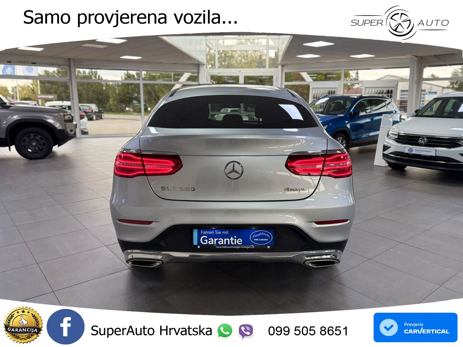 Mercedes GLC Coupe 250 (211 KS) 4MATIC G-TRONIC LED+GR SJED+ACC