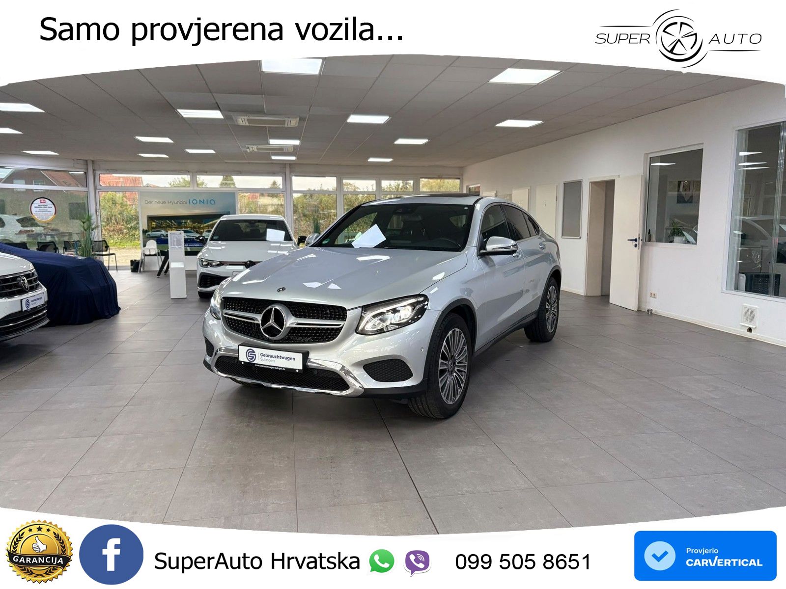 Mercedes GLC Coupe 250 (211 KS) 4MATIC G-TRONIC LED+GR SJED+ACC