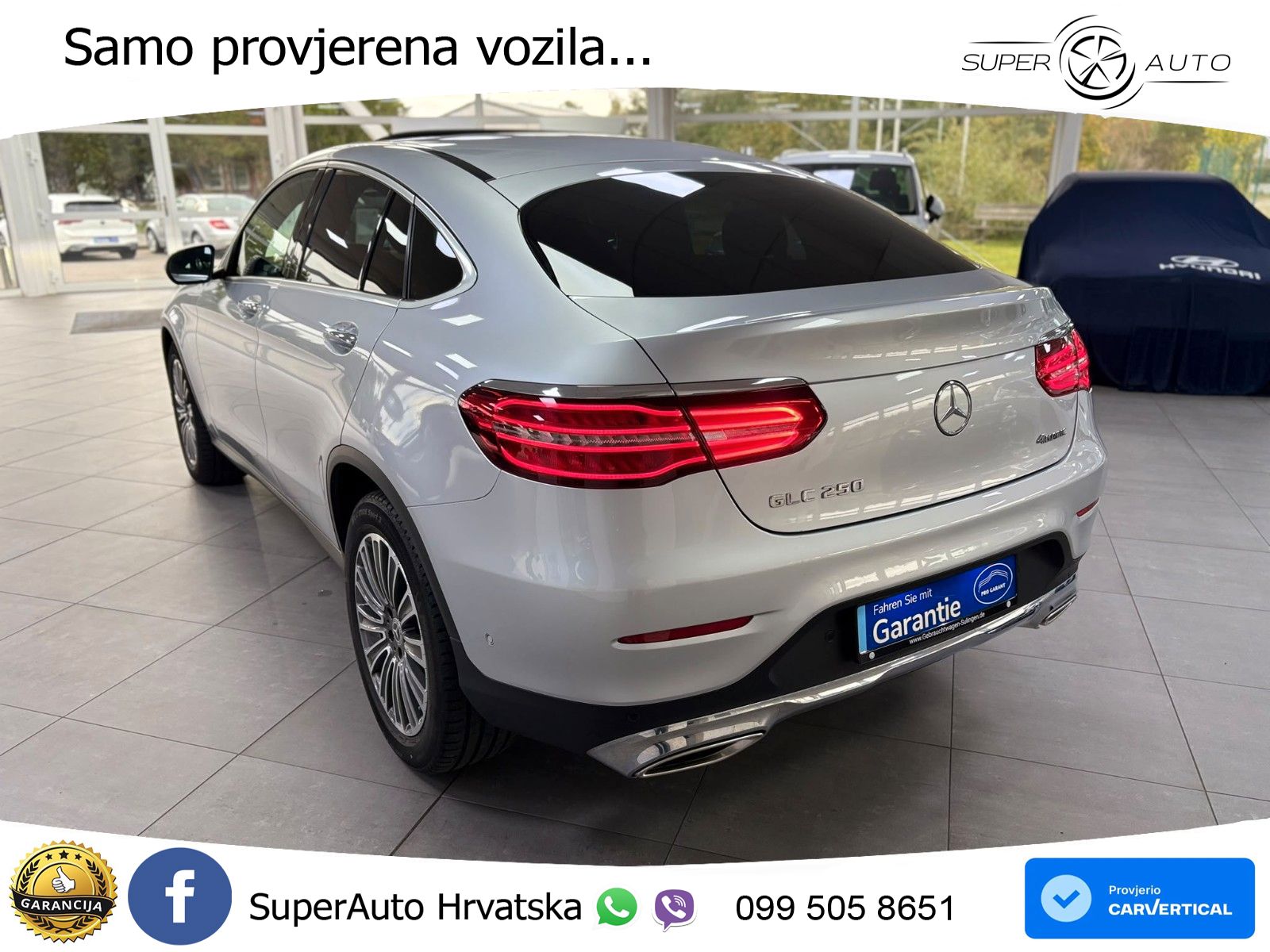 Mercedes GLC Coupe 250 (211 KS) 4MATIC G-TRONIC LED+GR SJED+ACC