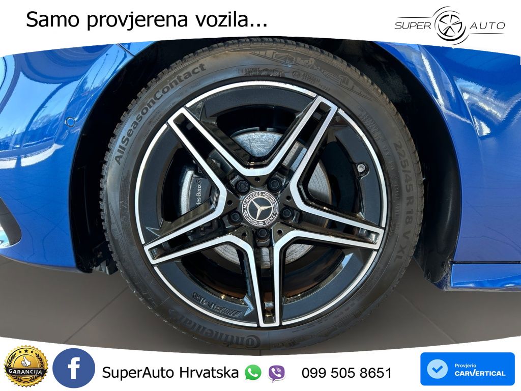 Mercedes-Benz A 200d 8G-DCT AMG LED+GR SJED+ACC