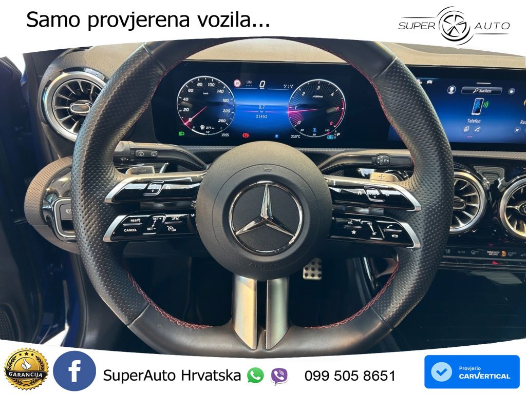 Mercedes-Benz A 200d 8G-DCT AMG LED+GR SJED+ACC