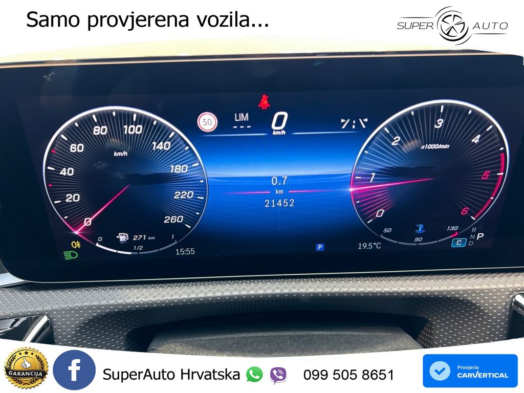 Mercedes-Benz A 200d 8G-DCT AMG LED+GR SJED+ACC