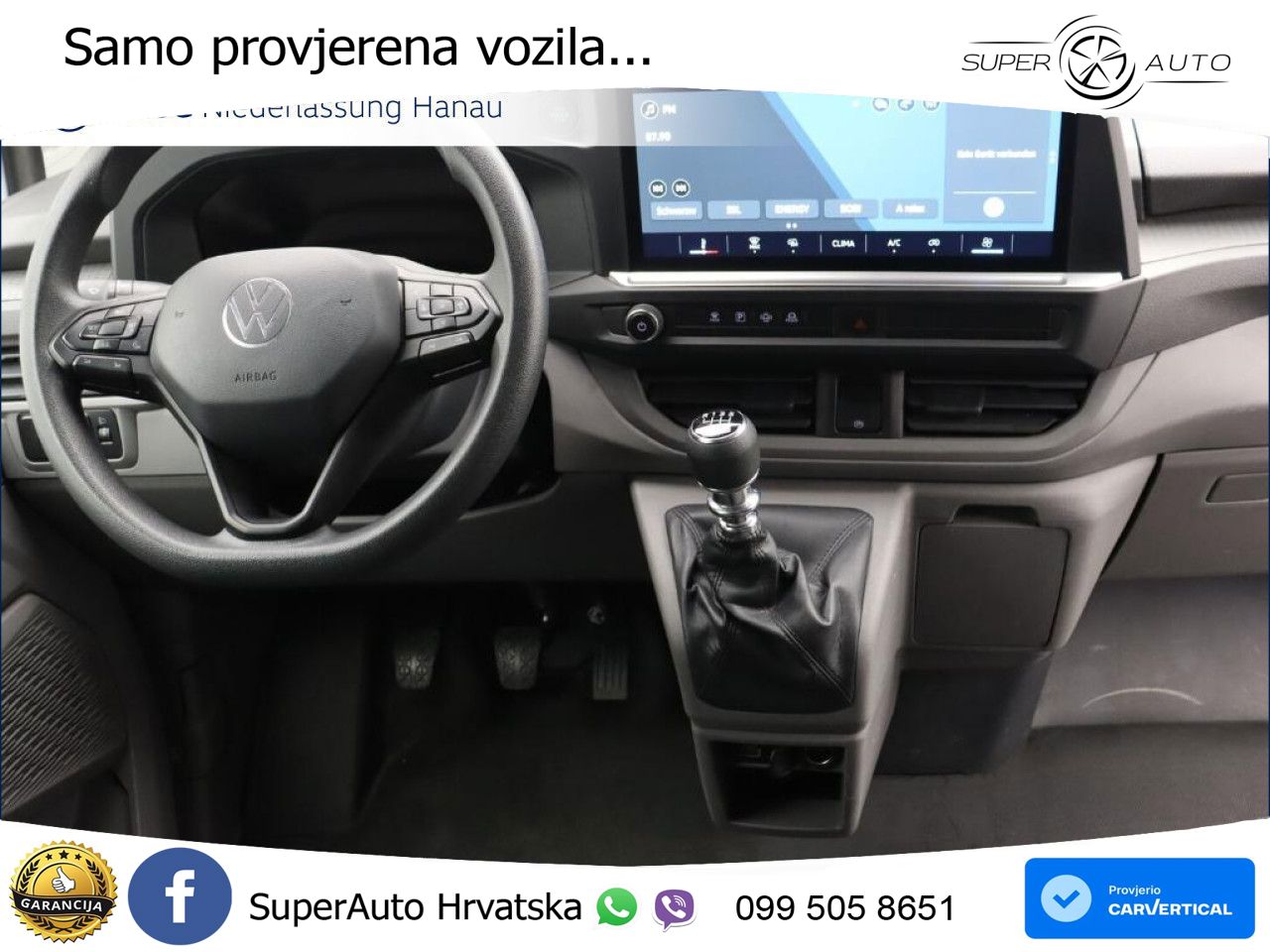 Volkswagen Transporter Kasten kurz Klima Vorb. AHK ZV 150 KS