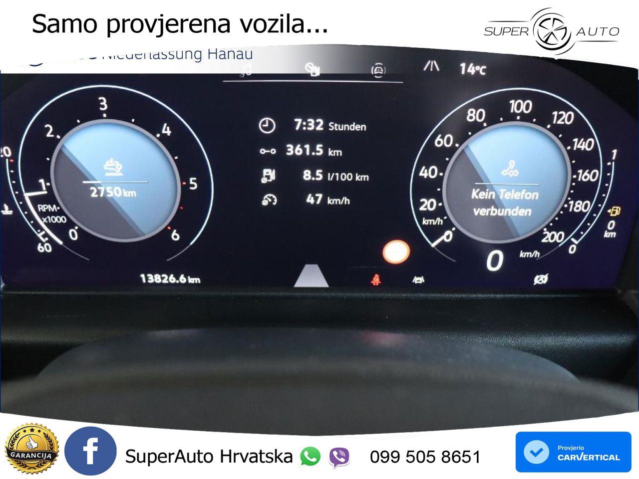 Volkswagen Transporter Kasten kurz Klima Vorb. AHK ZV 150 KS