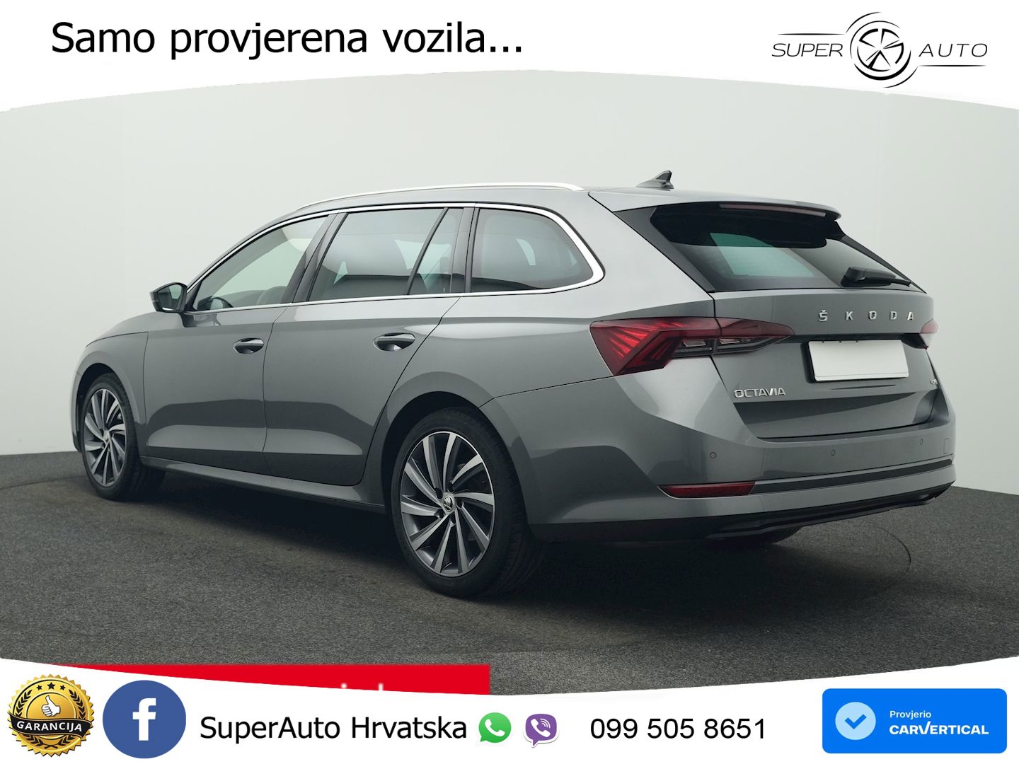 Škoda Octavia Combi 2.0 TDI (150 KS) 4x4 DSG LED+GR SJED+ACC